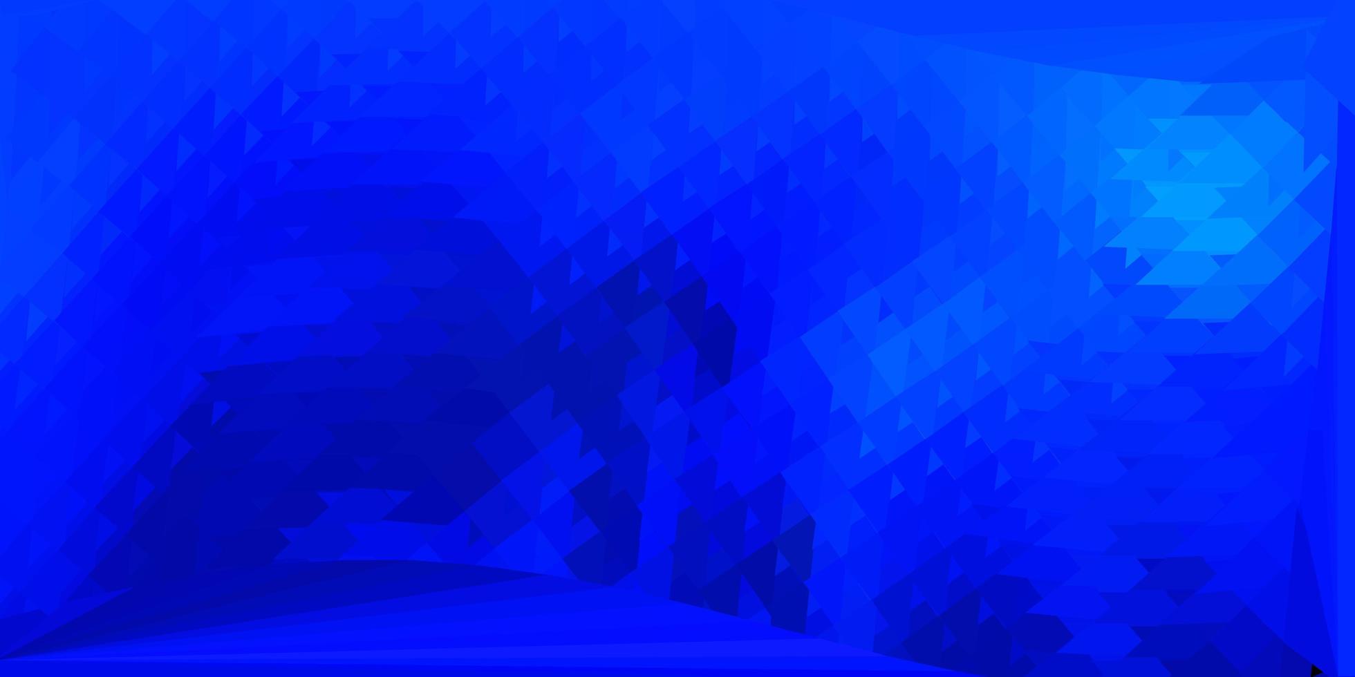 diseño de triángulo de poli vector azul oscuro