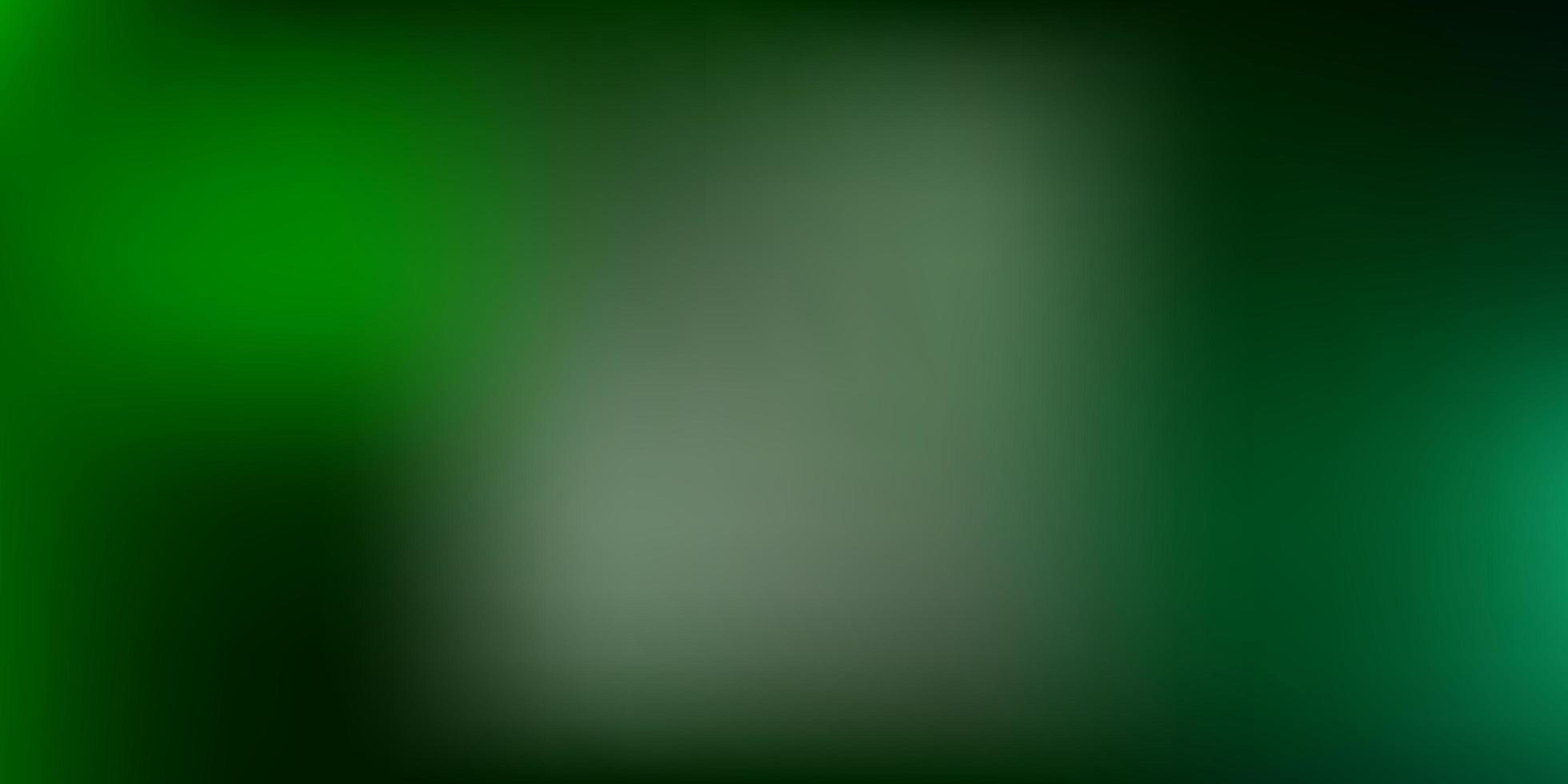 Dark Green vector gradient blur texture