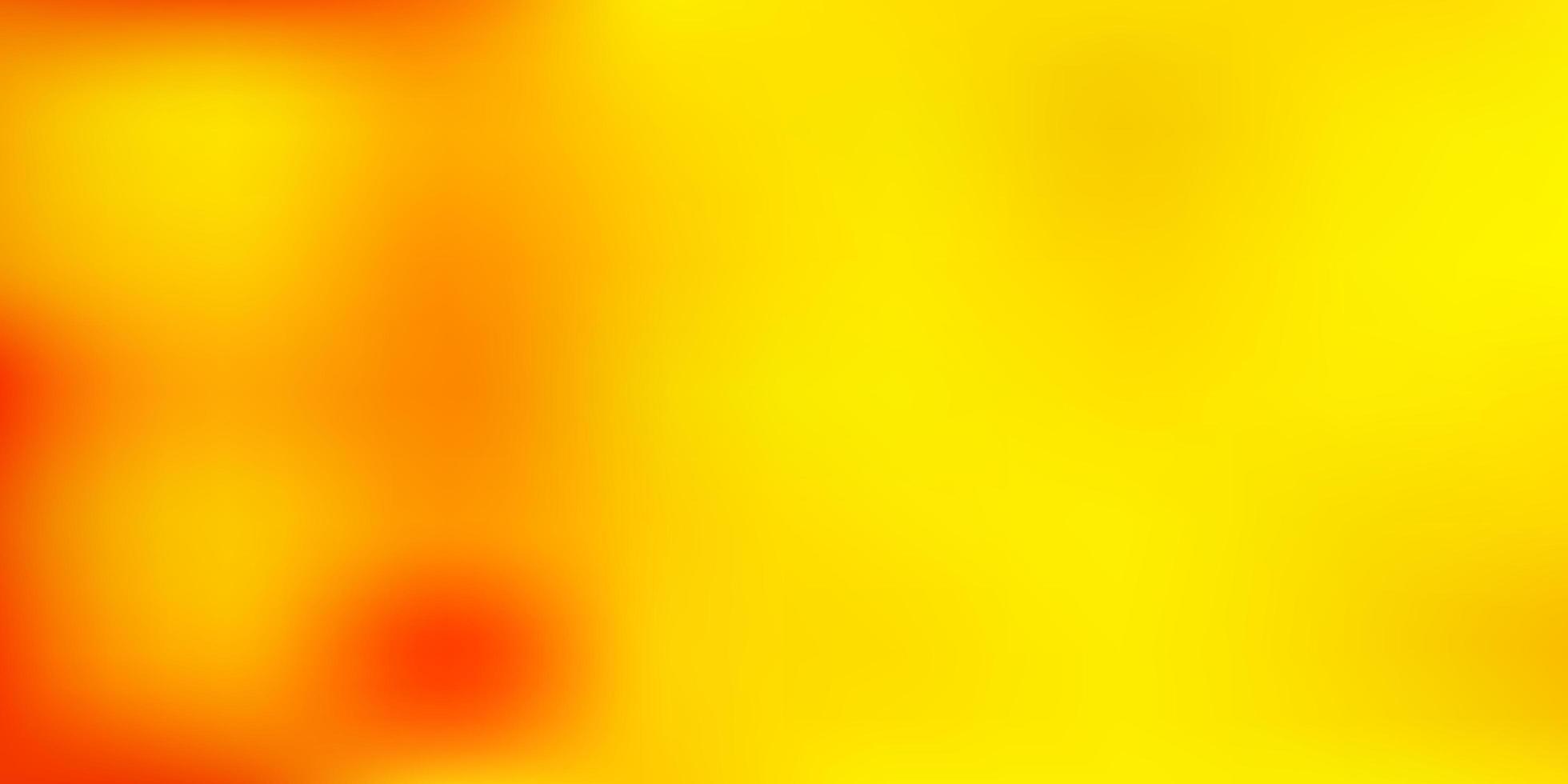 Light yellow vector gradient blur layout