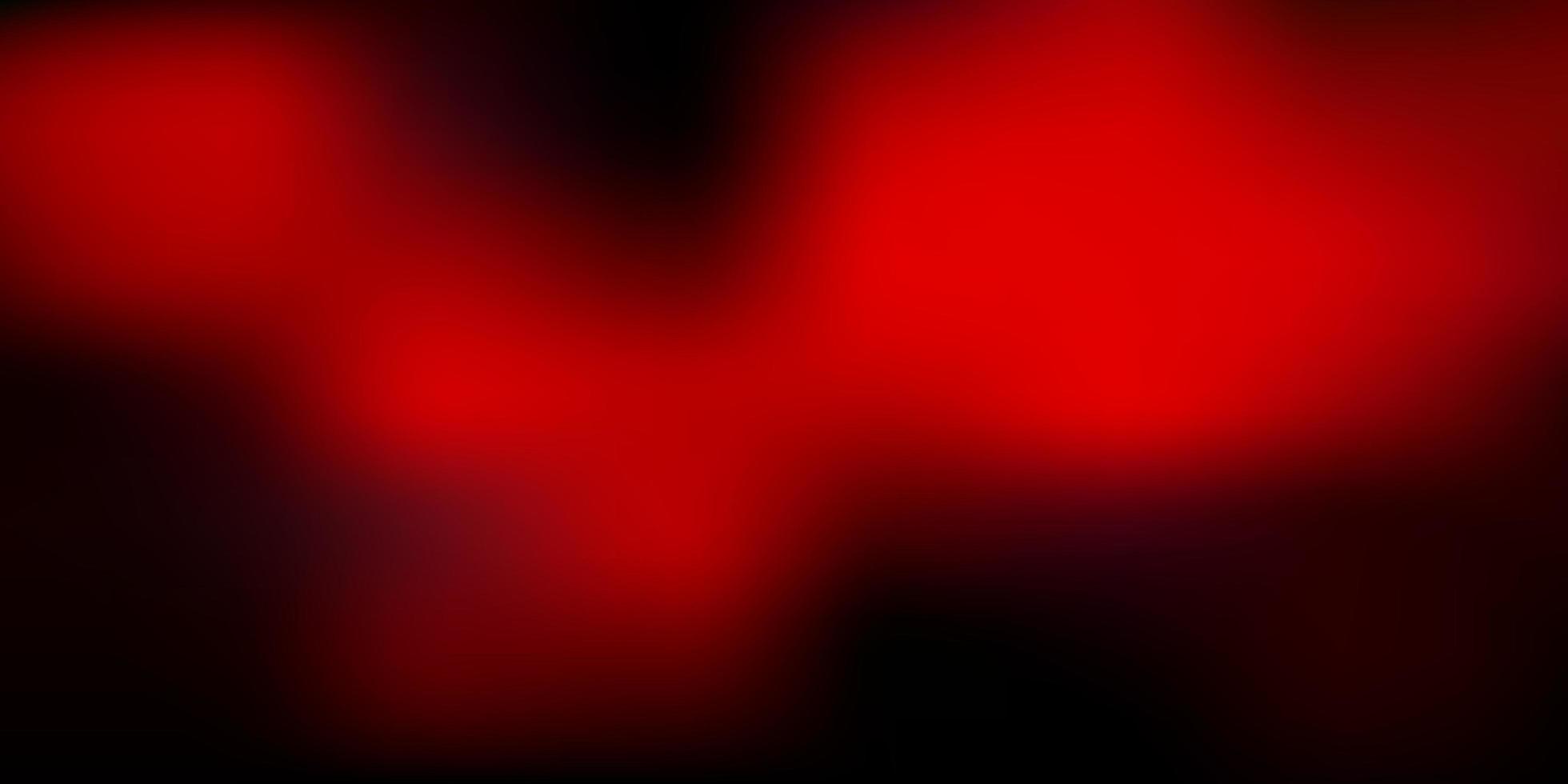 Dark red yellow vector blur pattern