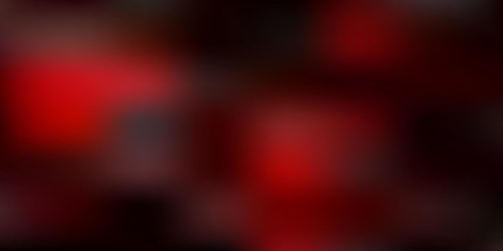 Dark red vector abstract blur background