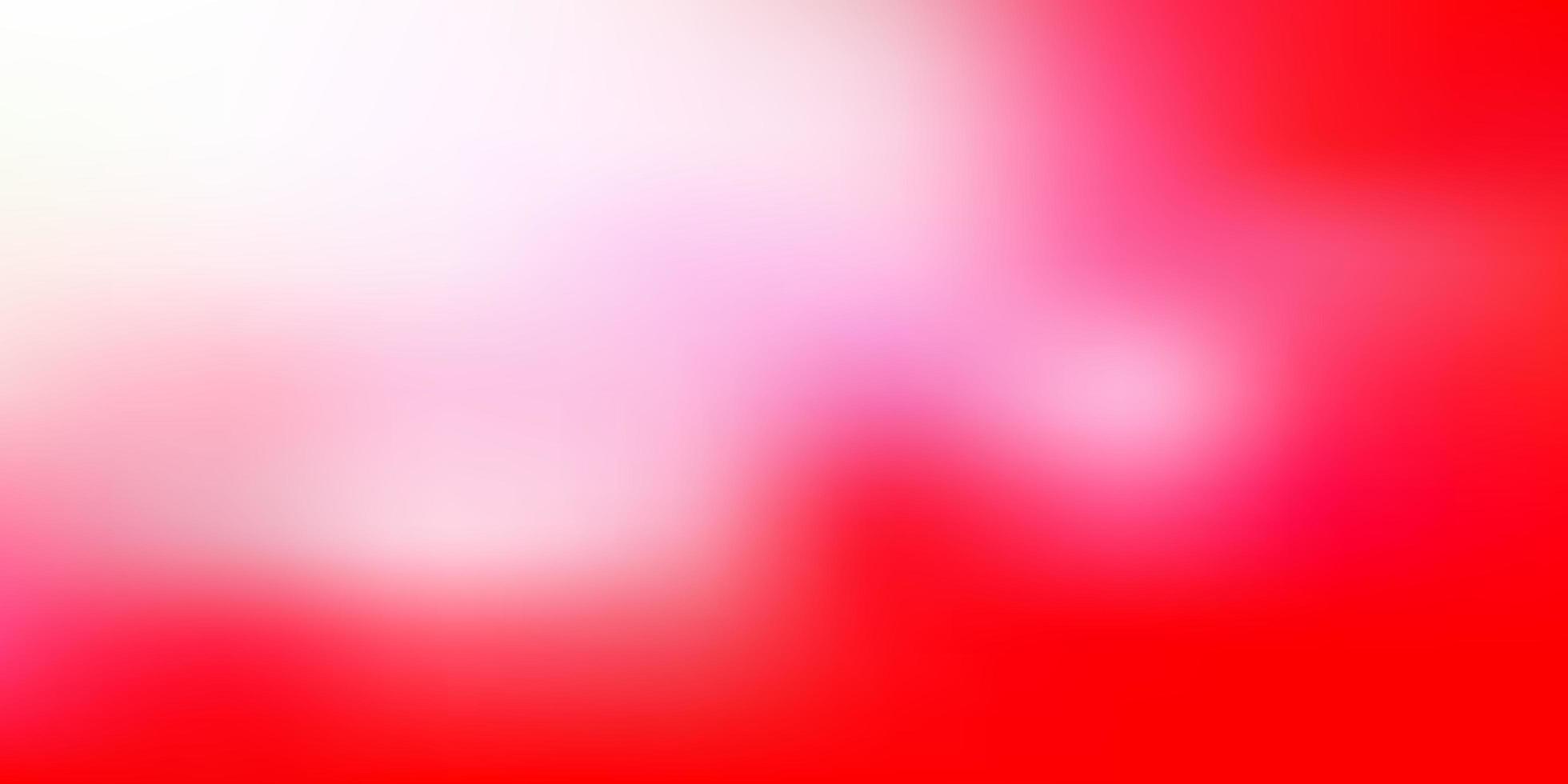 Light red vector gradient blur template