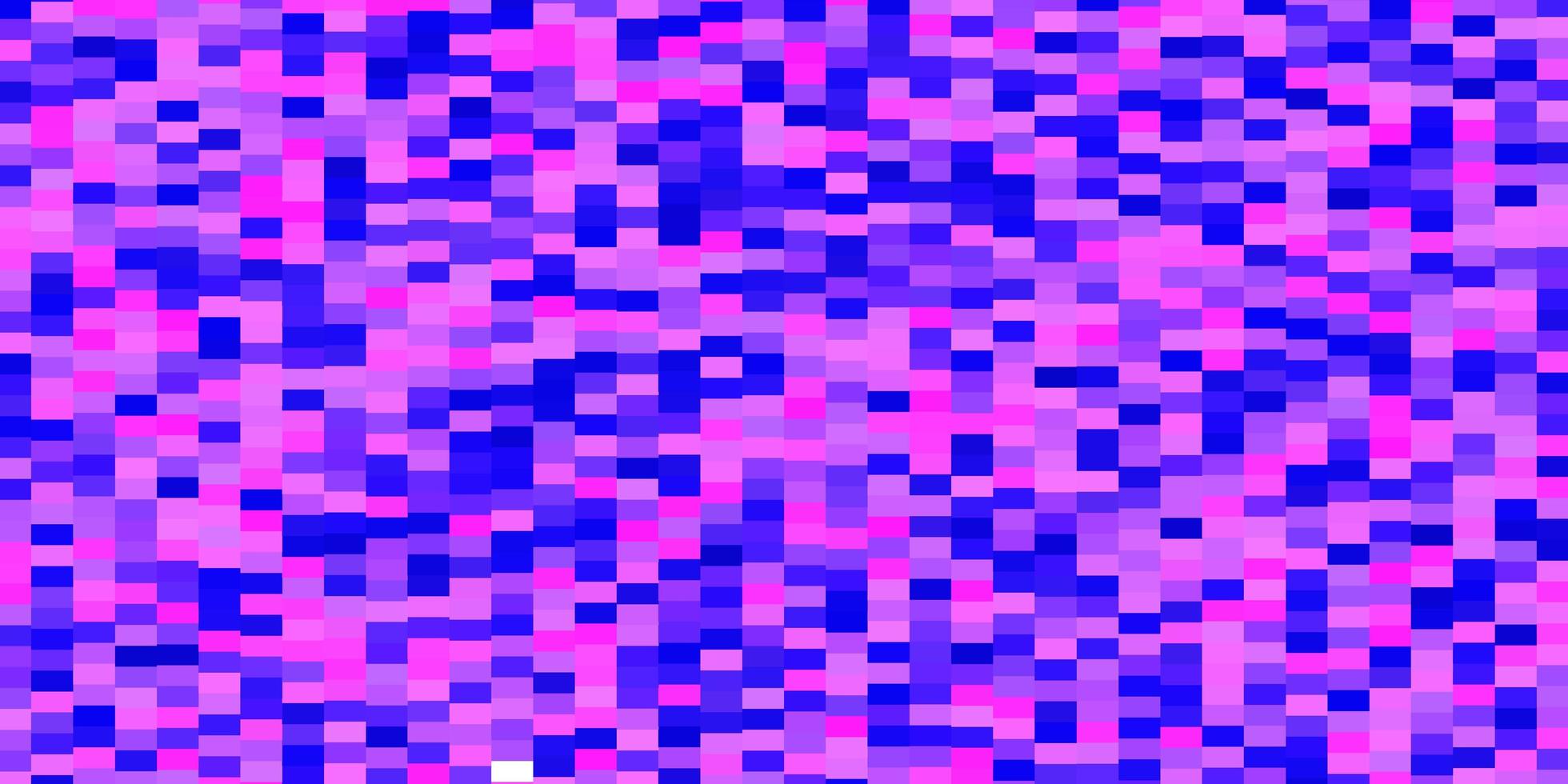 textura de vector azul rosa claro en ilustración colorida de estilo rectangular con rectángulos degradados y patrón de cuadrados para anuncios comerciales