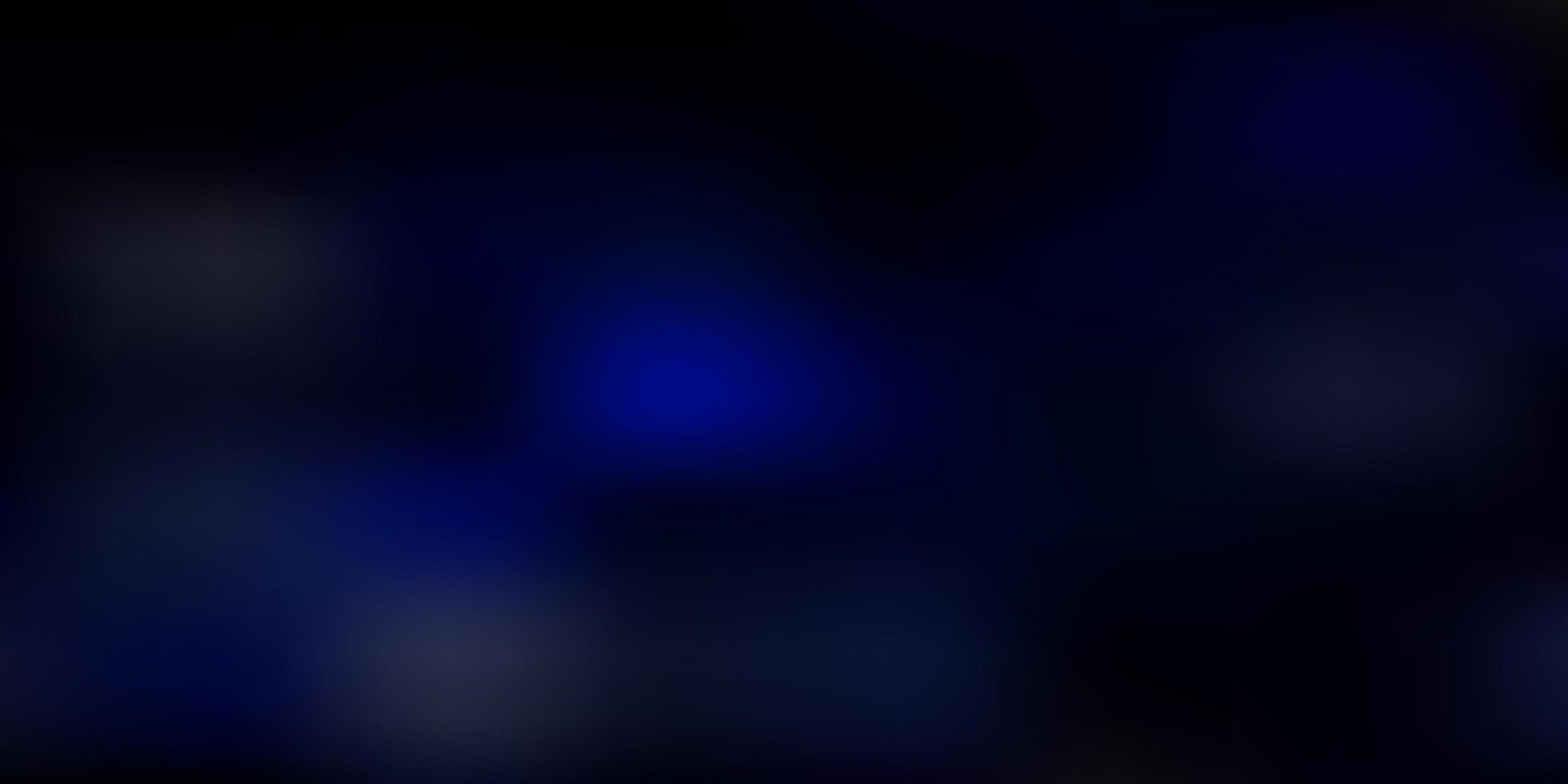 Dark blue vector gradient blur layout
