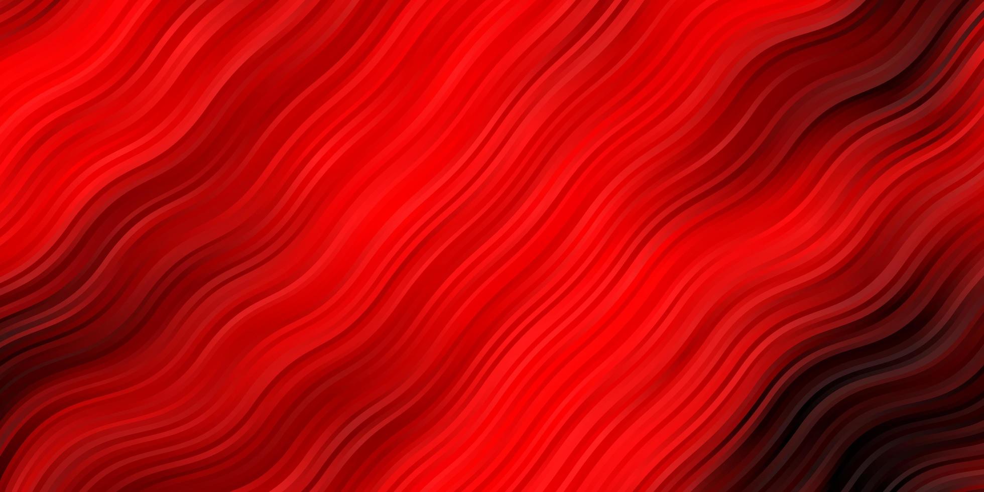 Dark Orange vector layout with curves Illustration in abstract style with gradient curved Pattern for business booklets leaflets