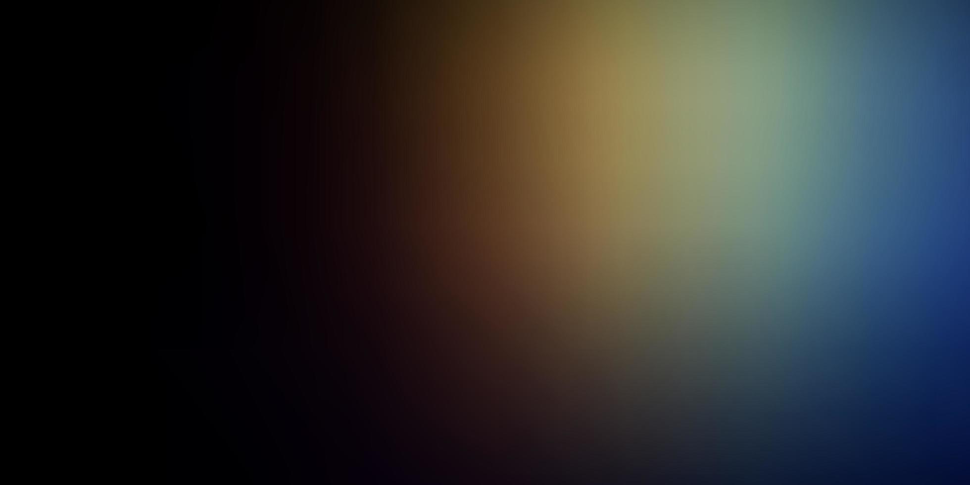 Dark Multicolor vector blurred template New colorful illustration in blur style with gradient New side for your design