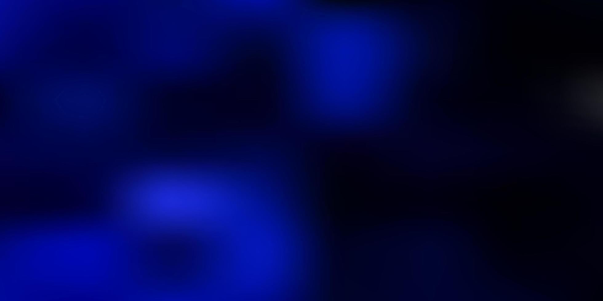 fondo de desenfoque de vector azul oscuro