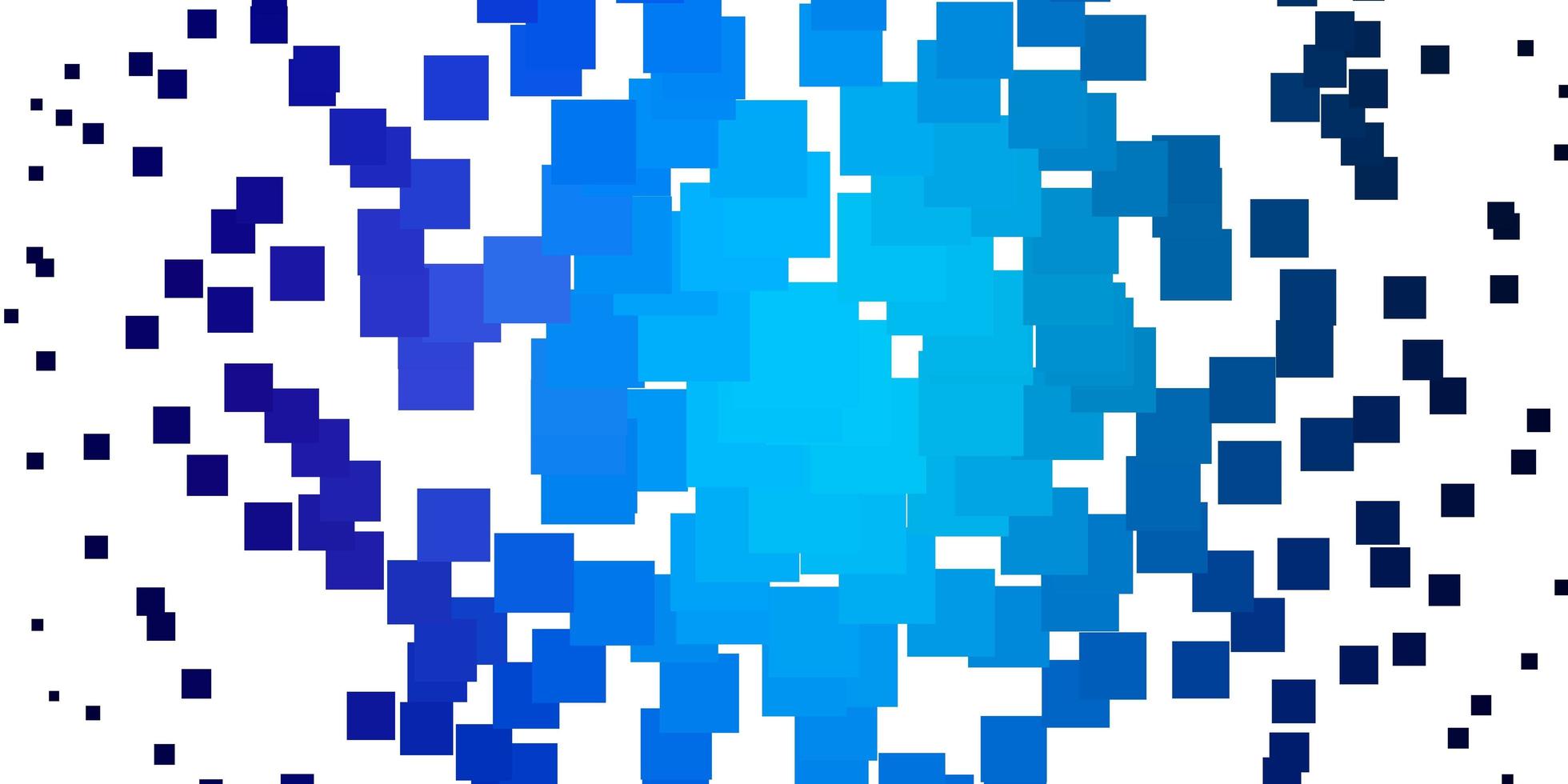Light BLUE vector backdrop with rectangles Illustration with a set of gradient rectangles Pattern for business booklets leaflets