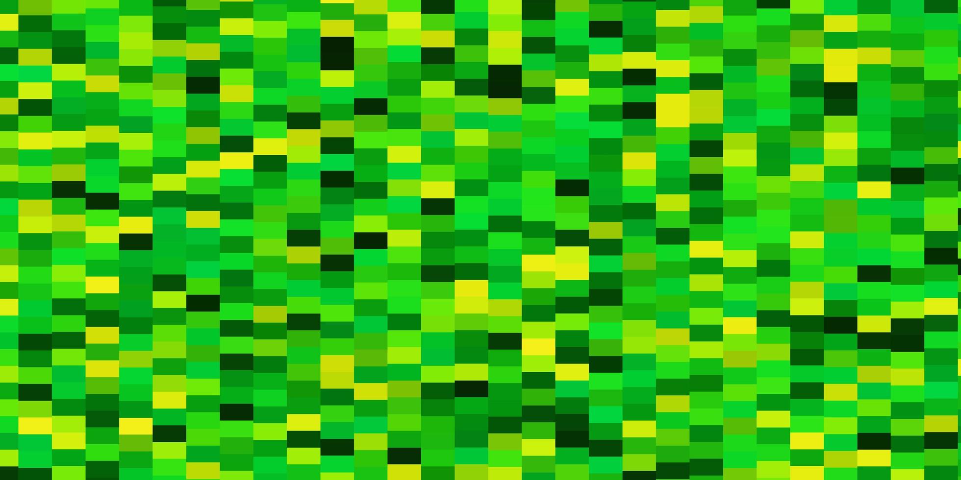 diseño de vector amarillo verde claro con líneas rectángulos ilustración de degradado abstracto con rectángulos el mejor diseño para su banner de cartel publicitario