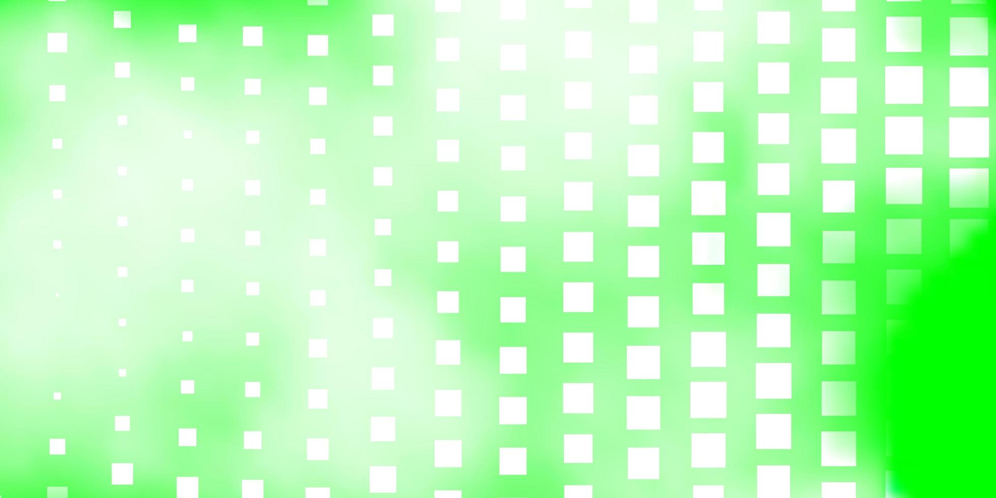 Light Green vector pattern in square style Illustration with a set of gradient rectangles Pattern for websites landing pages