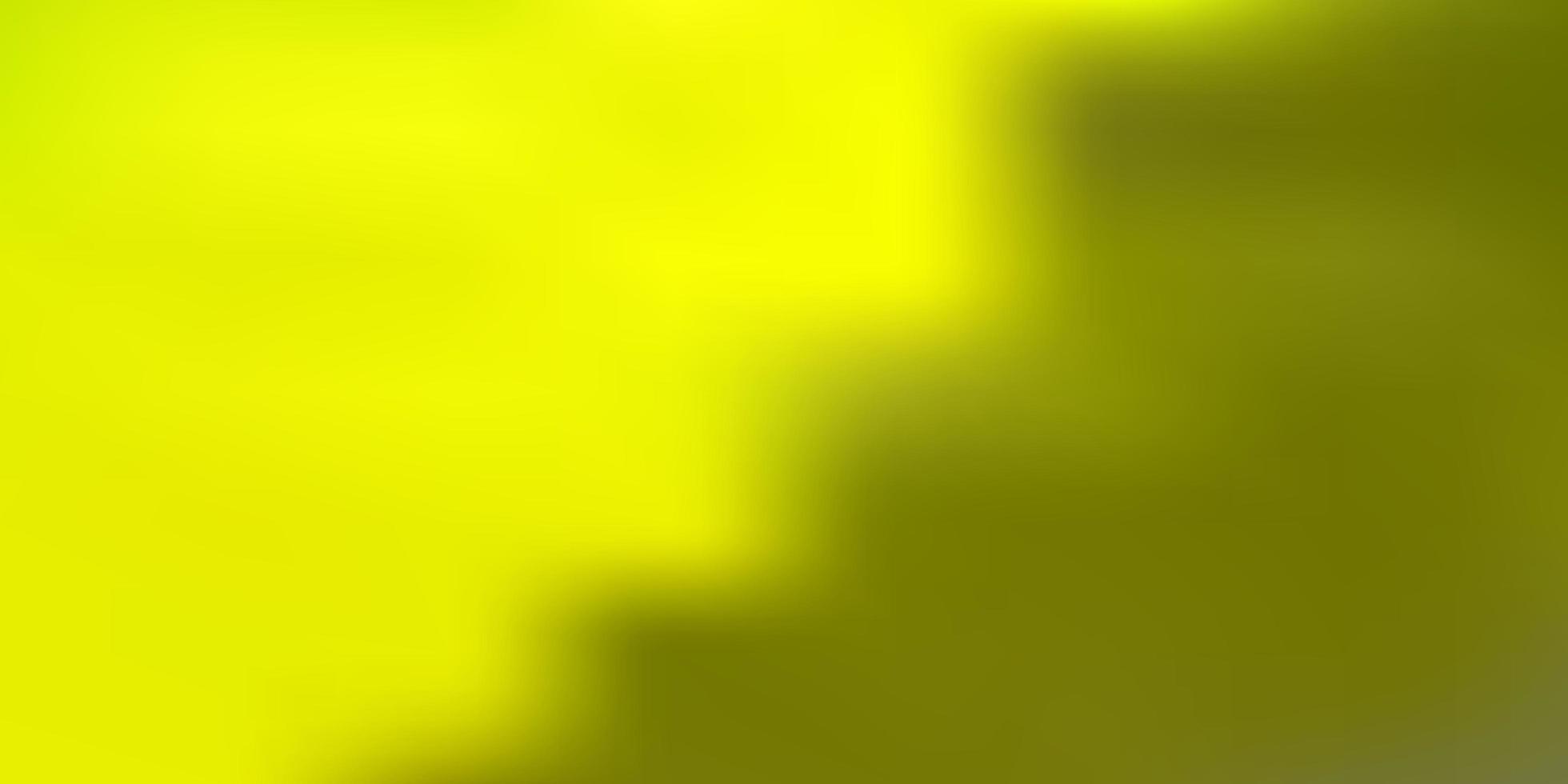 Light green yellow vector blur drawing