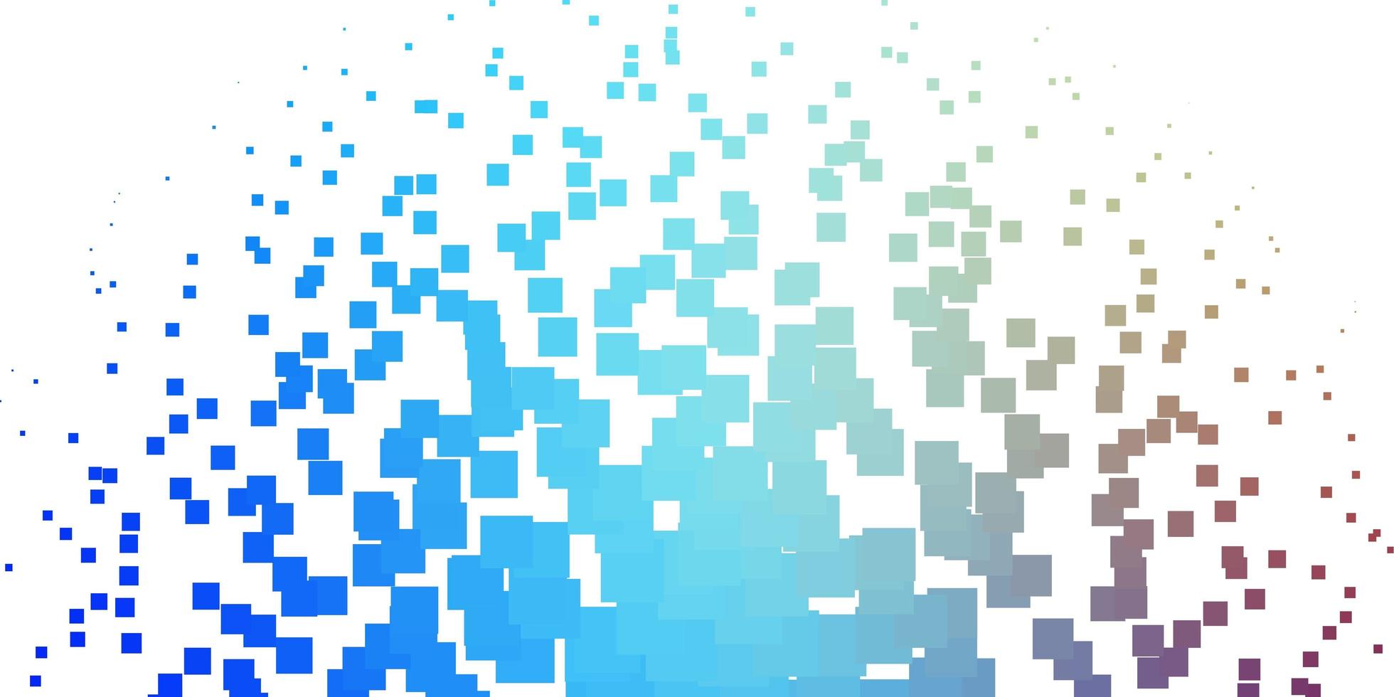 Light Blue Red vector background with rectangles Rectangles with colorful gradient on abstract background Design for your business promotion