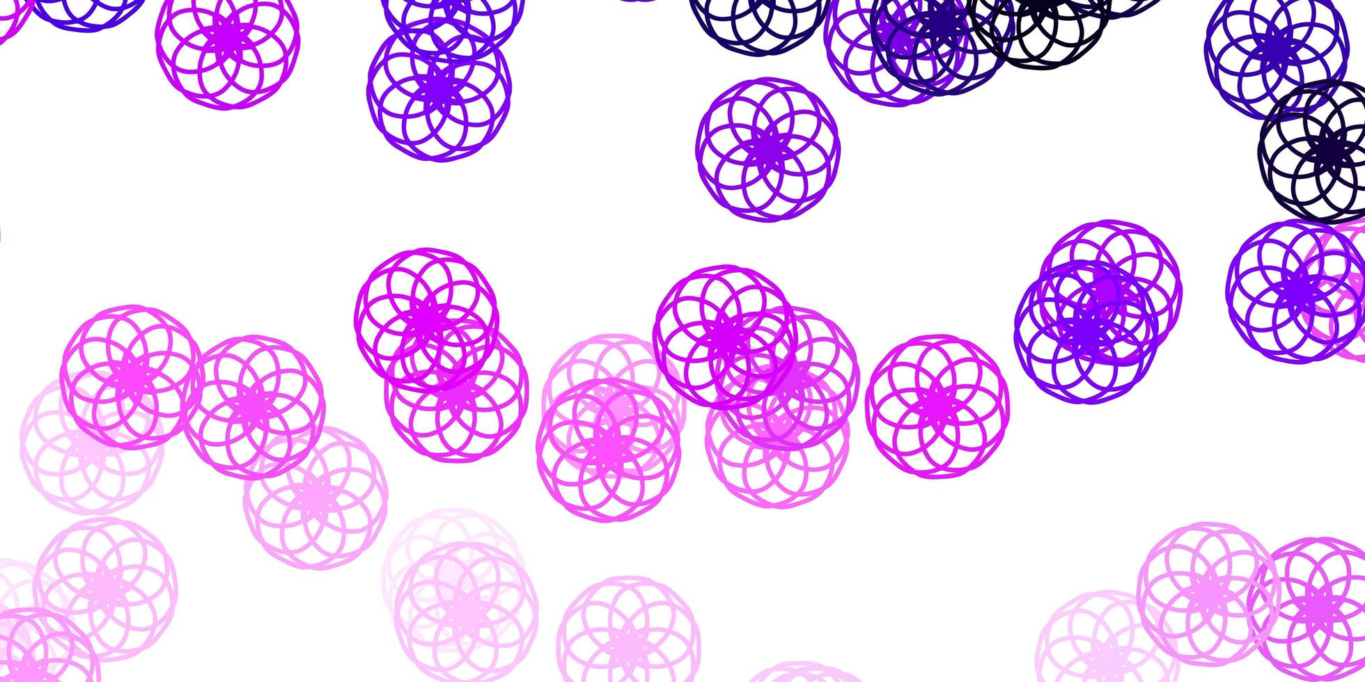 Light Purple Pink vector backdrop with dots