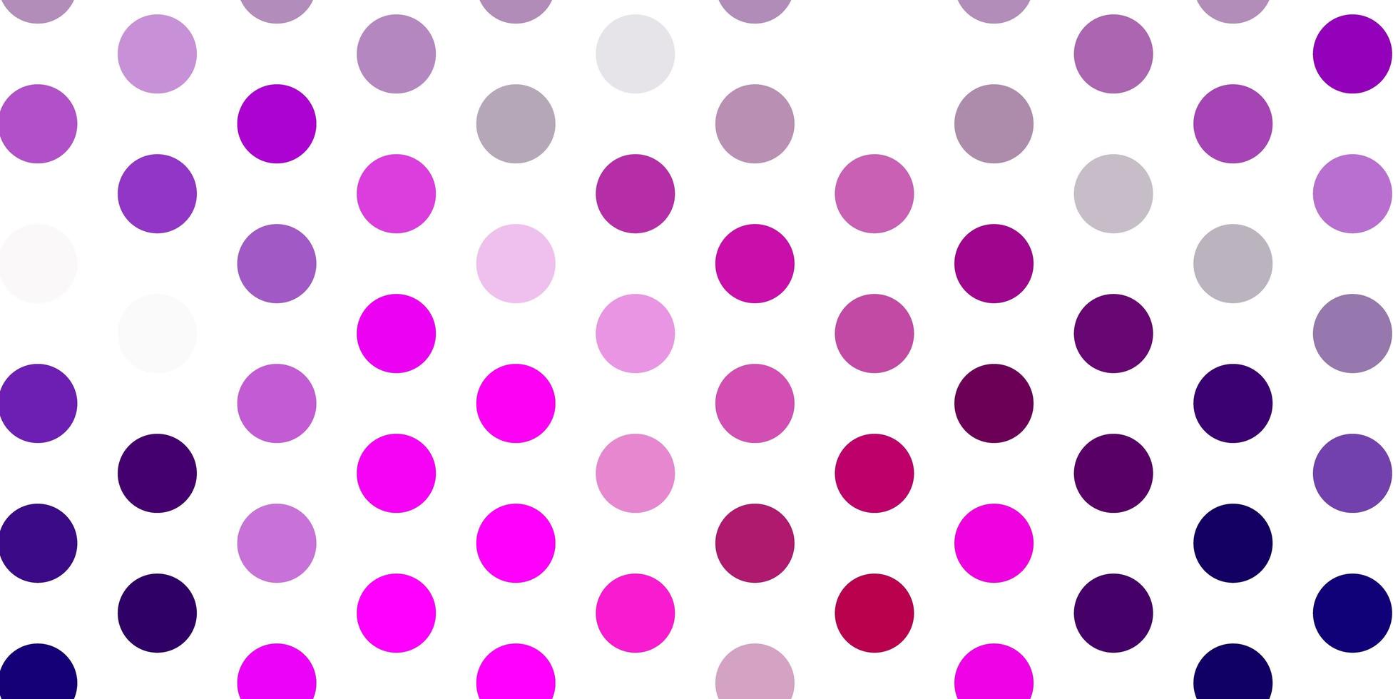 Light purple pink vector pattern with spheres