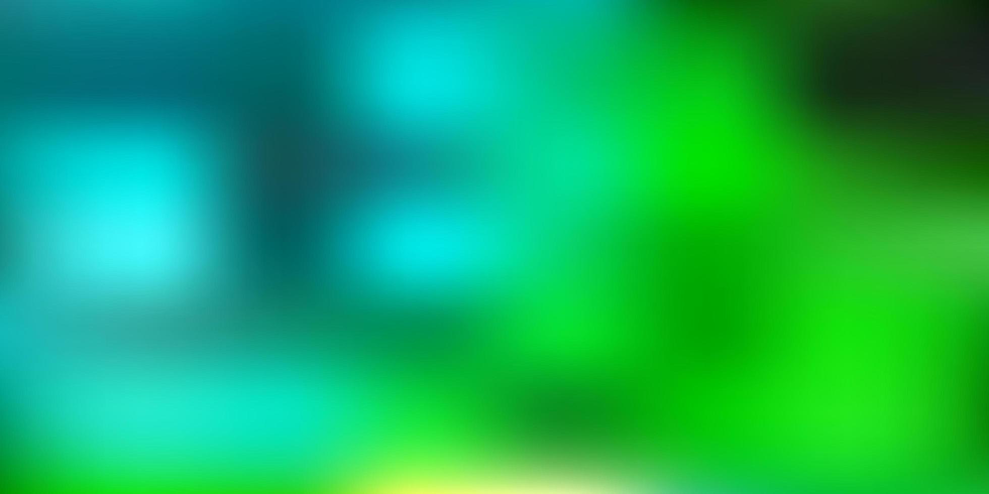Light blue green vector blurred template