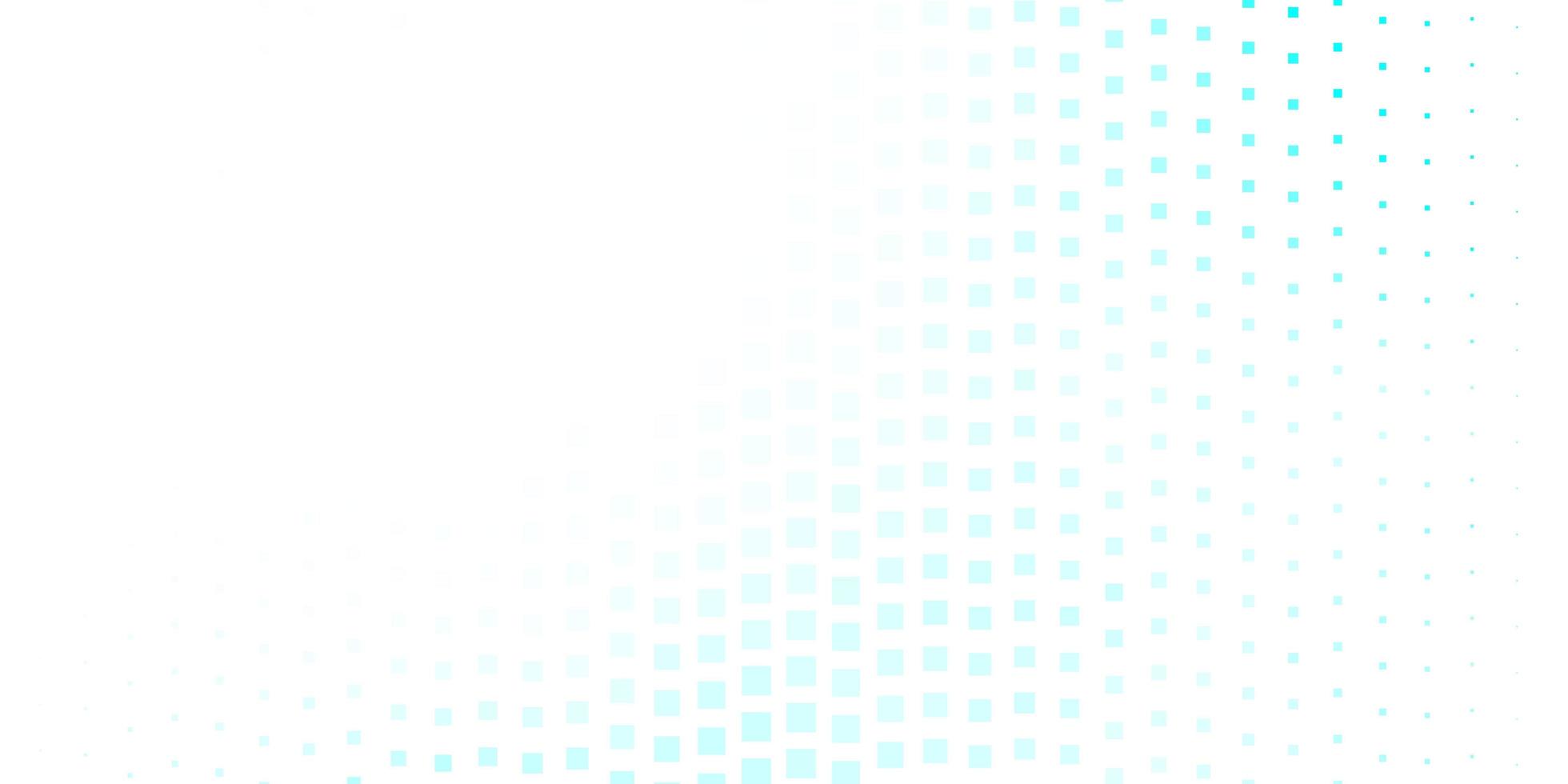 Dark Blue Green vector pattern in square style Modern design with rectangles in abstract style Template for cellphones