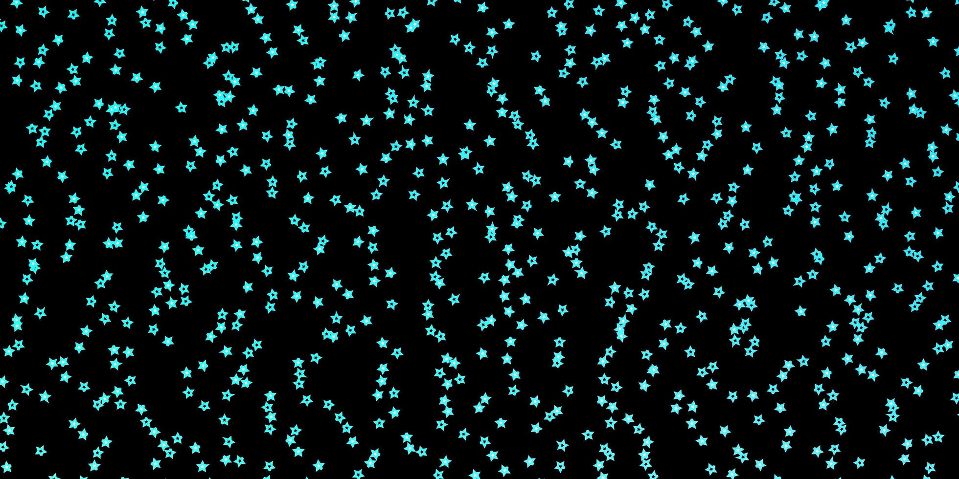 patrón de vector verde azul oscuro con estrellas abstractas ilustración colorida en estilo abstracto con tema de estrellas de degradado para teléfonos celulares