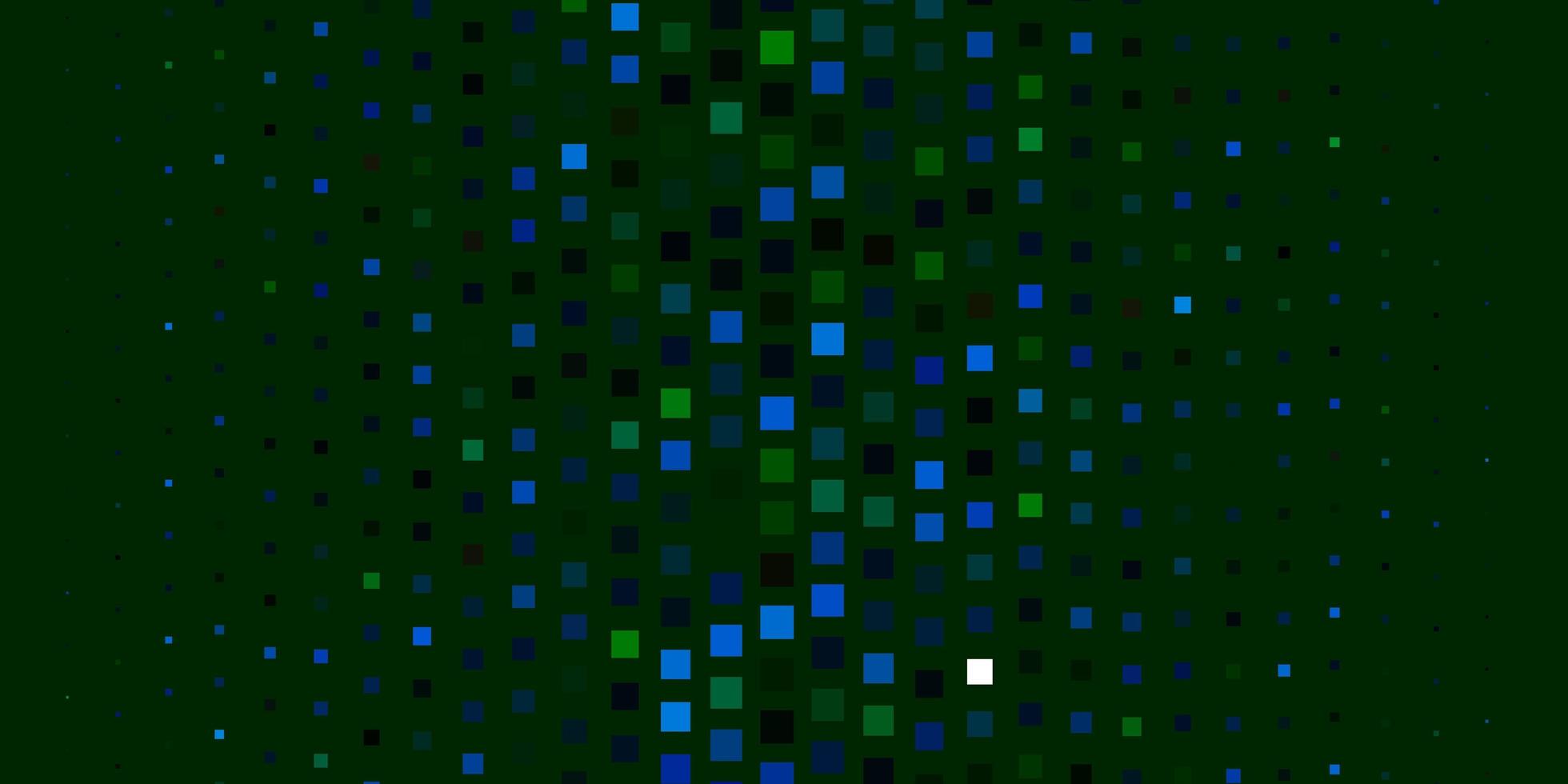 Light Blue Green vector pattern in square style New abstract illustration with rectangular shapes Design for your business promotion