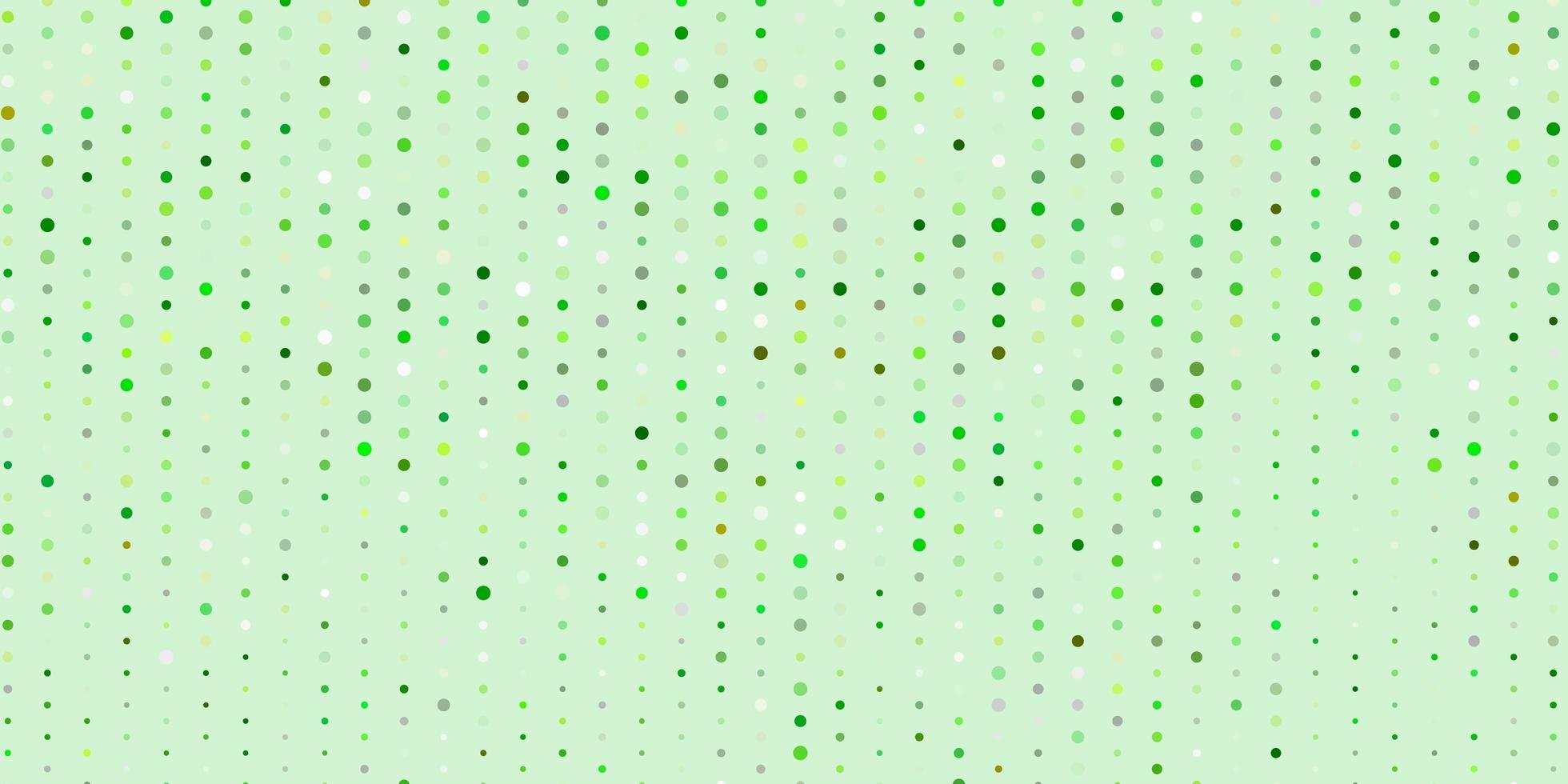 Light green yellow vector background with spots
