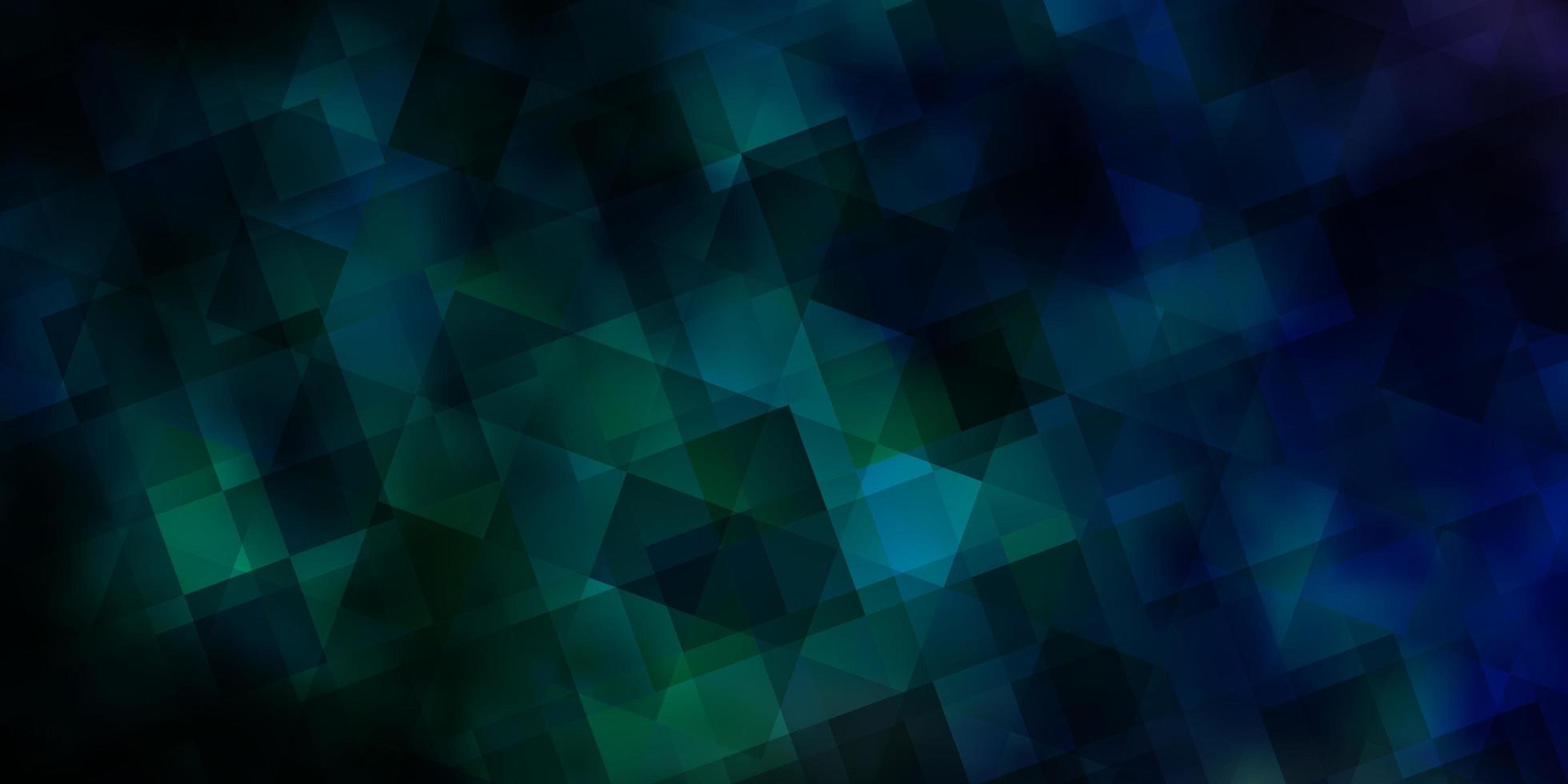 Light BLUE vector background with triangles