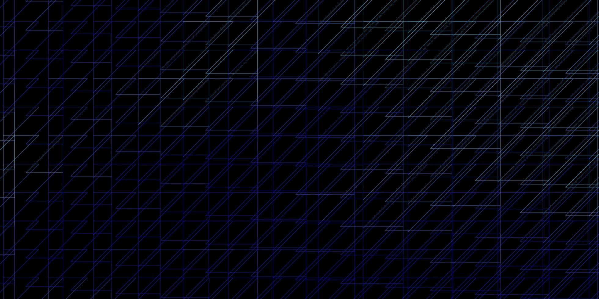 Dark BLUE vector texture with lines Gradient illustration with straight lines in abstract style Pattern for websites landing pages