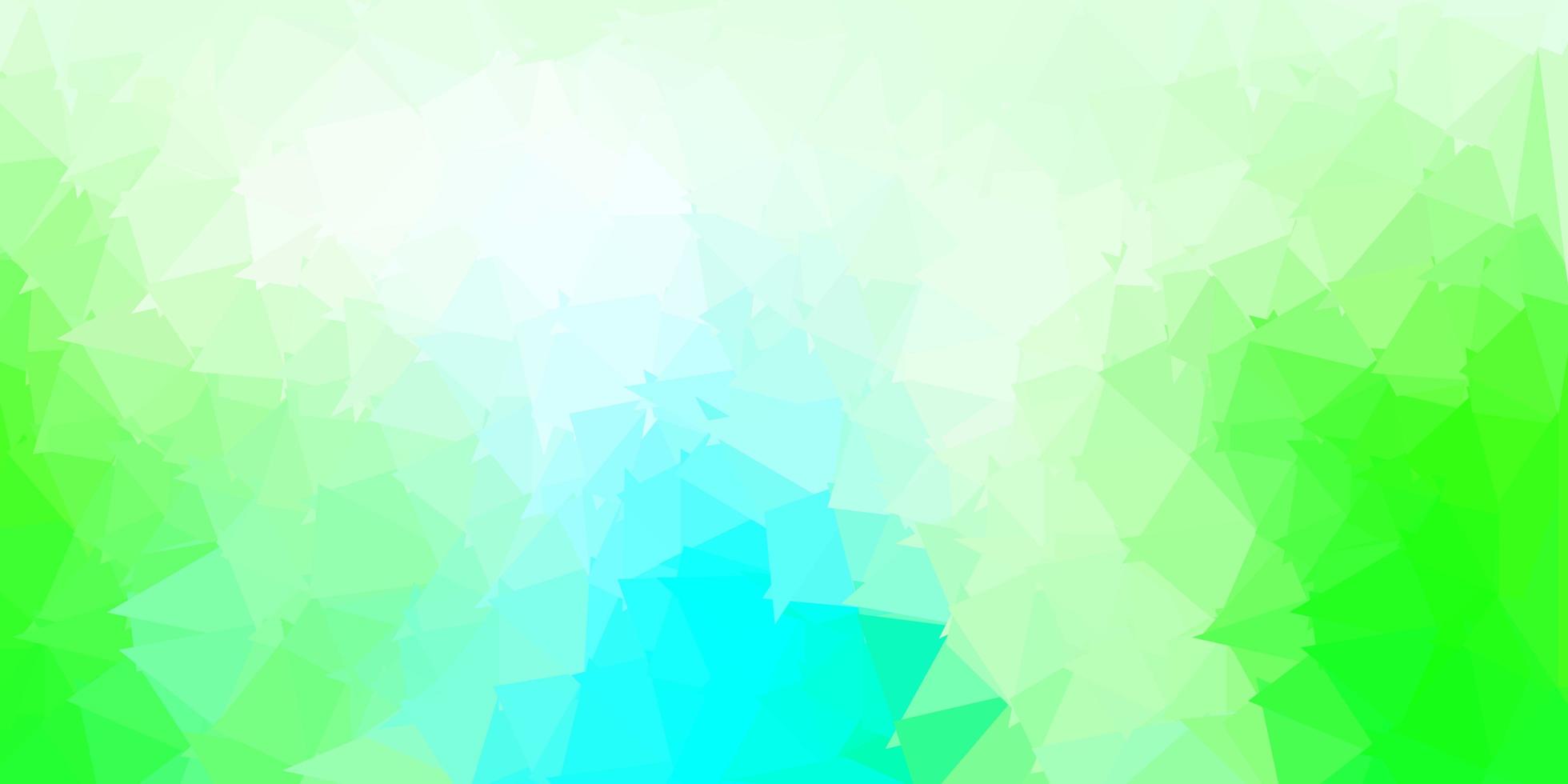 Light green vector geometric polygonal wallpaper