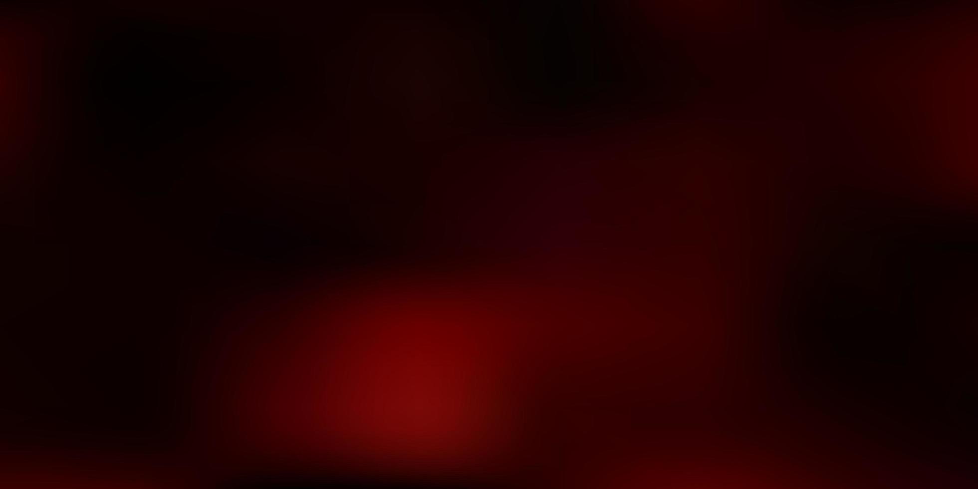 Dark red vector gradient blur background