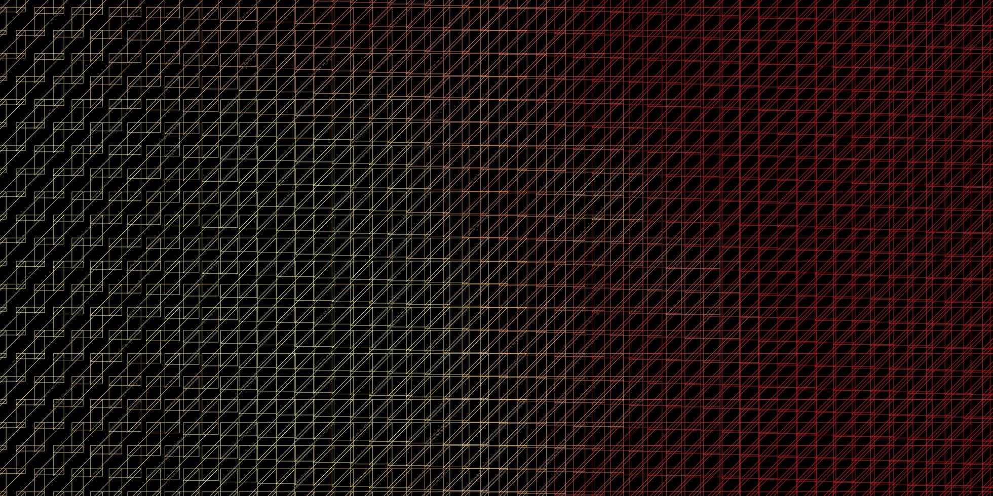 Dark Red Yellow vector layout with lines Modern abstract illustration with colorful lines Pattern for websites landing pages