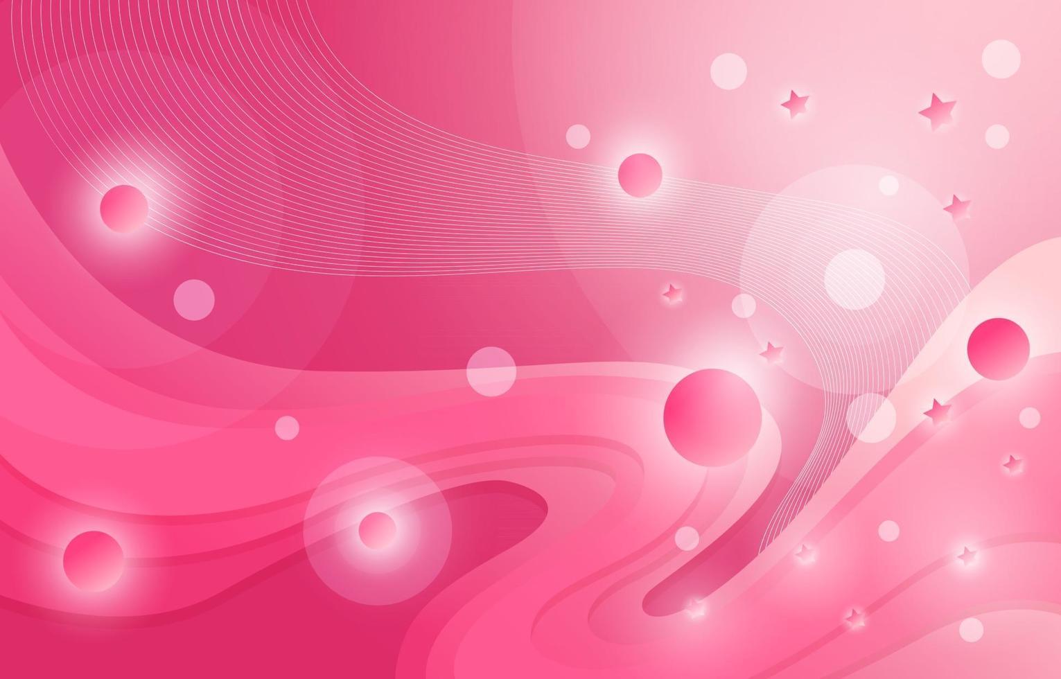 Modern Pink Abstract Shape Background vector