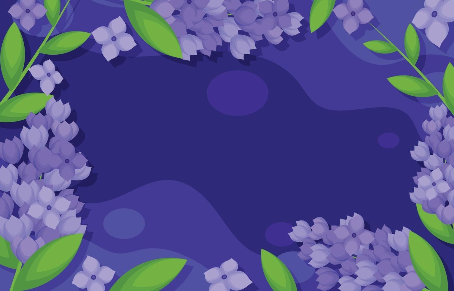 Flat Lilac Background vector