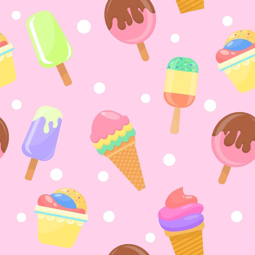 fondo de helado dulce 2538633 Vector en Vecteezy