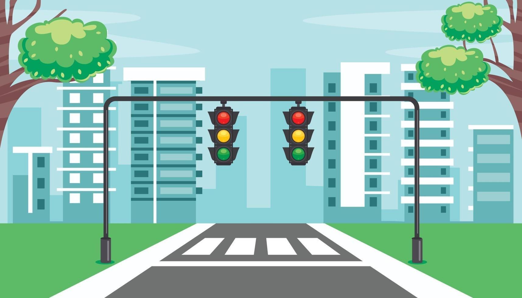 Traffic Concept Drawing vector