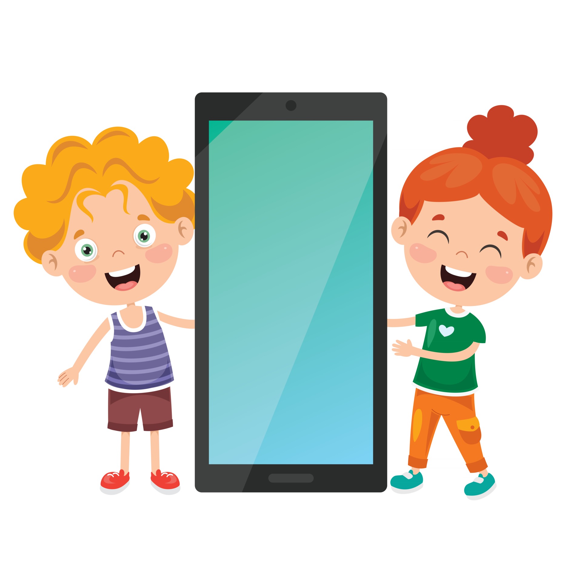 Concept Of Using Digital Devices 2539435 Vector Art at Vecteezy