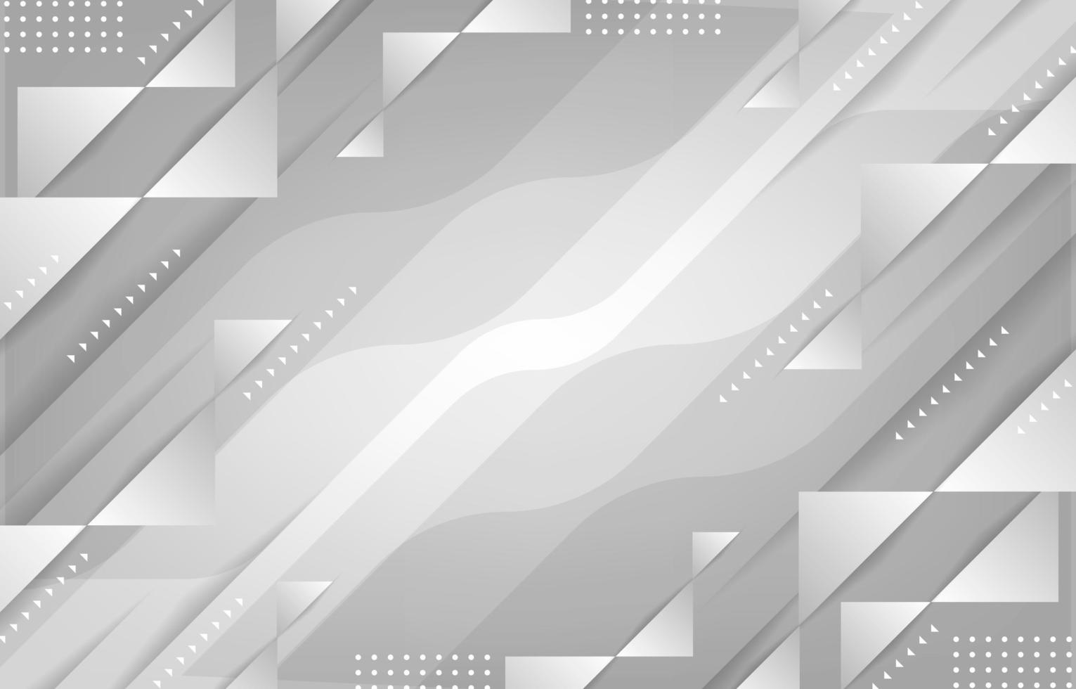 Abstract Geometric Grey Background vector