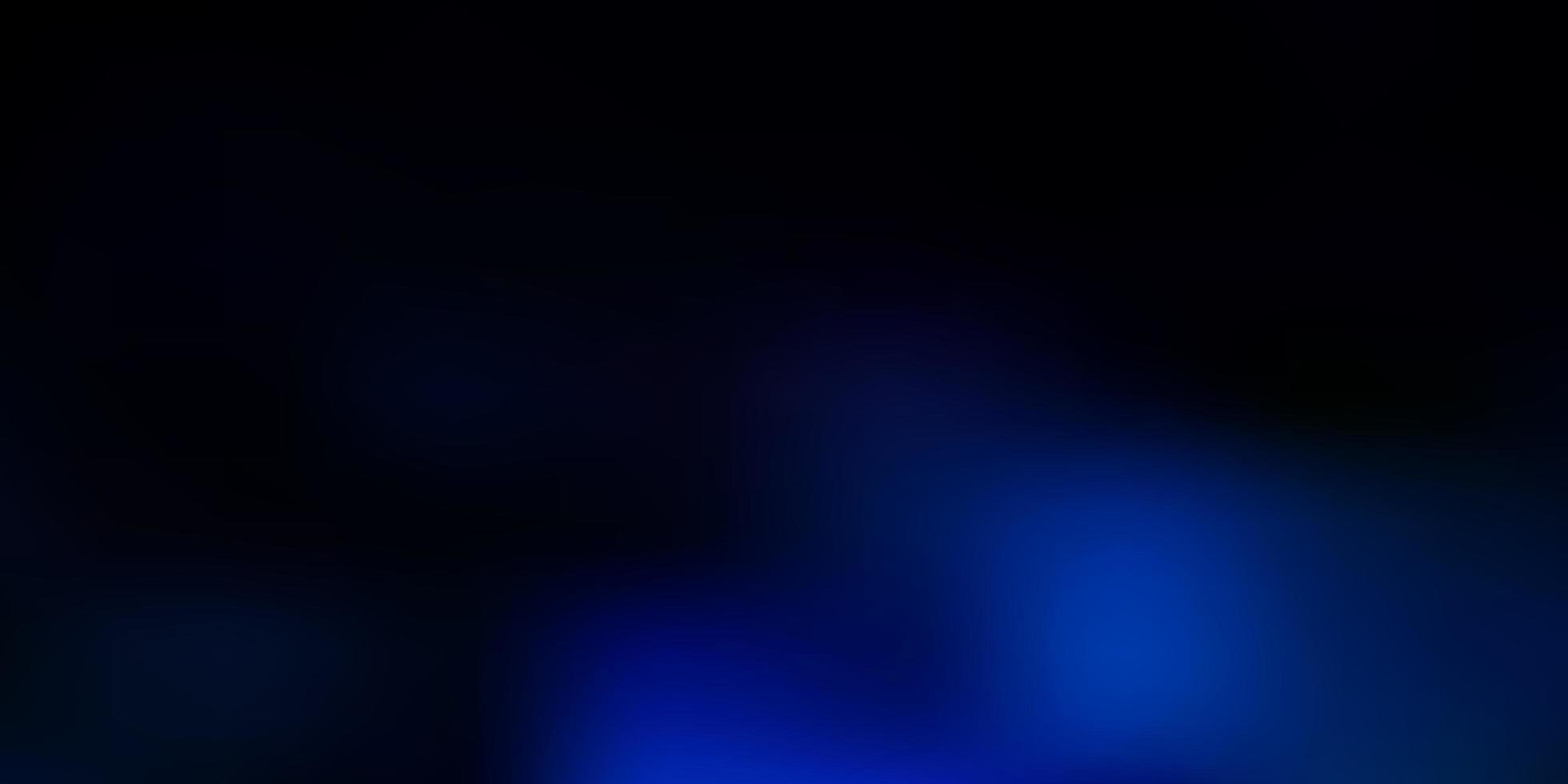 Dark blue vector gradient blur background