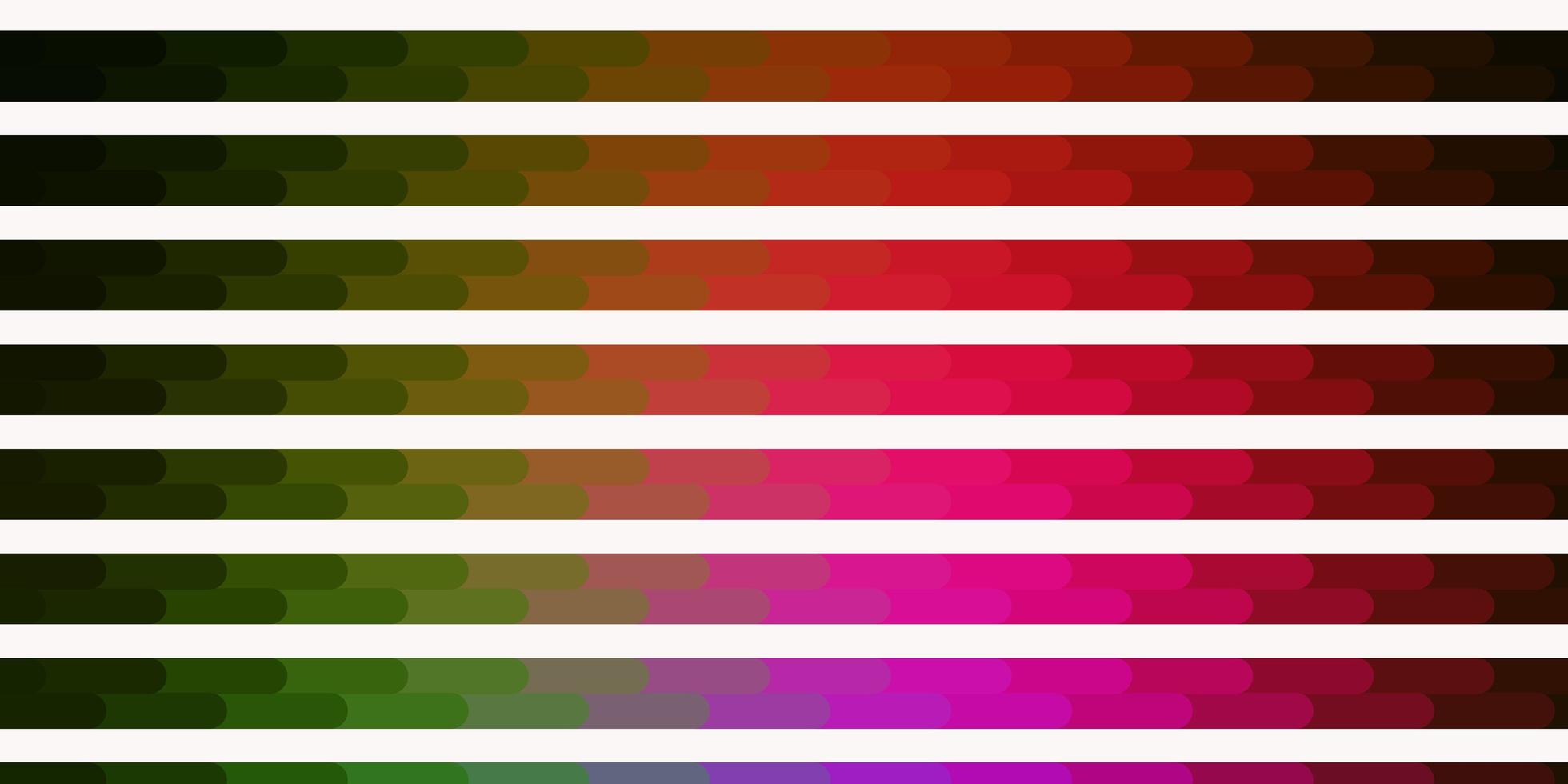 Dark Pink Green vector backdrop with lines Repeated lines on abstract background with gradient Pattern for ads commercials