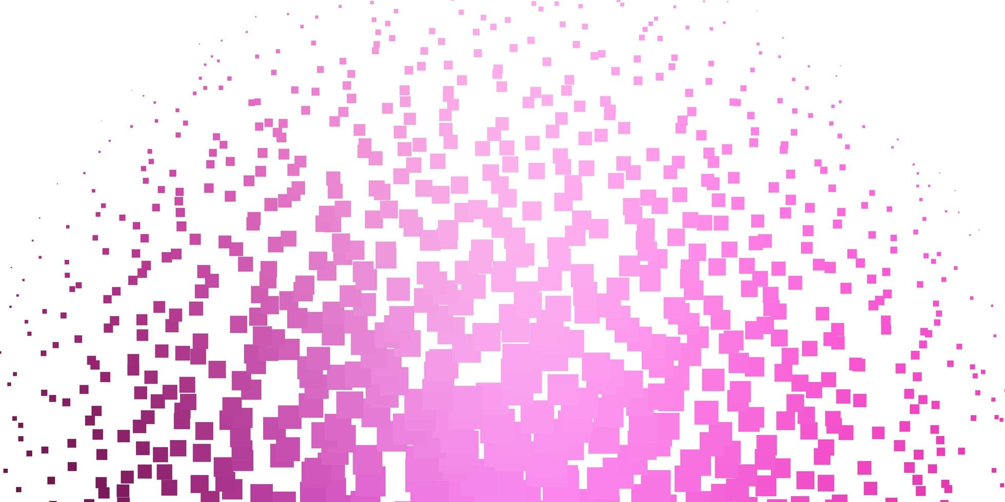 textura de vector rosa claro en rectángulos de estilo rectangular con degradado de colores en el patrón de fondo abstracto para anuncios comerciales