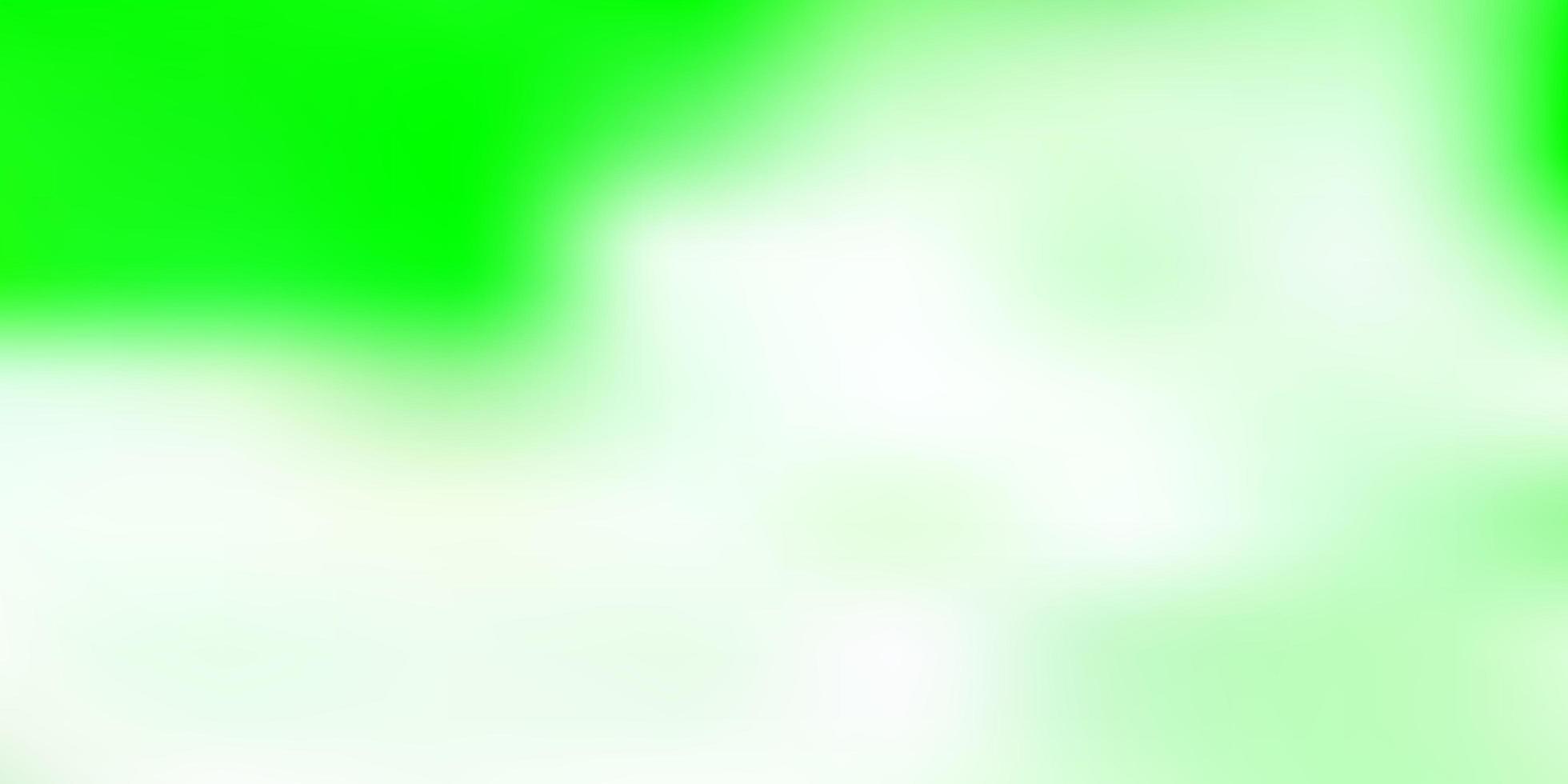 Light green vector blurred pattern