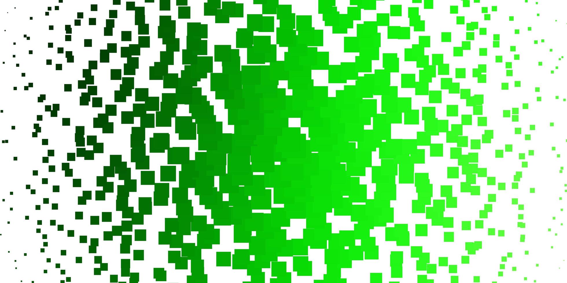 patrón de vector verde claro en estilo cuadrado diseño moderno con rectángulos en estilo abstracto plantilla moderna para su página de destino