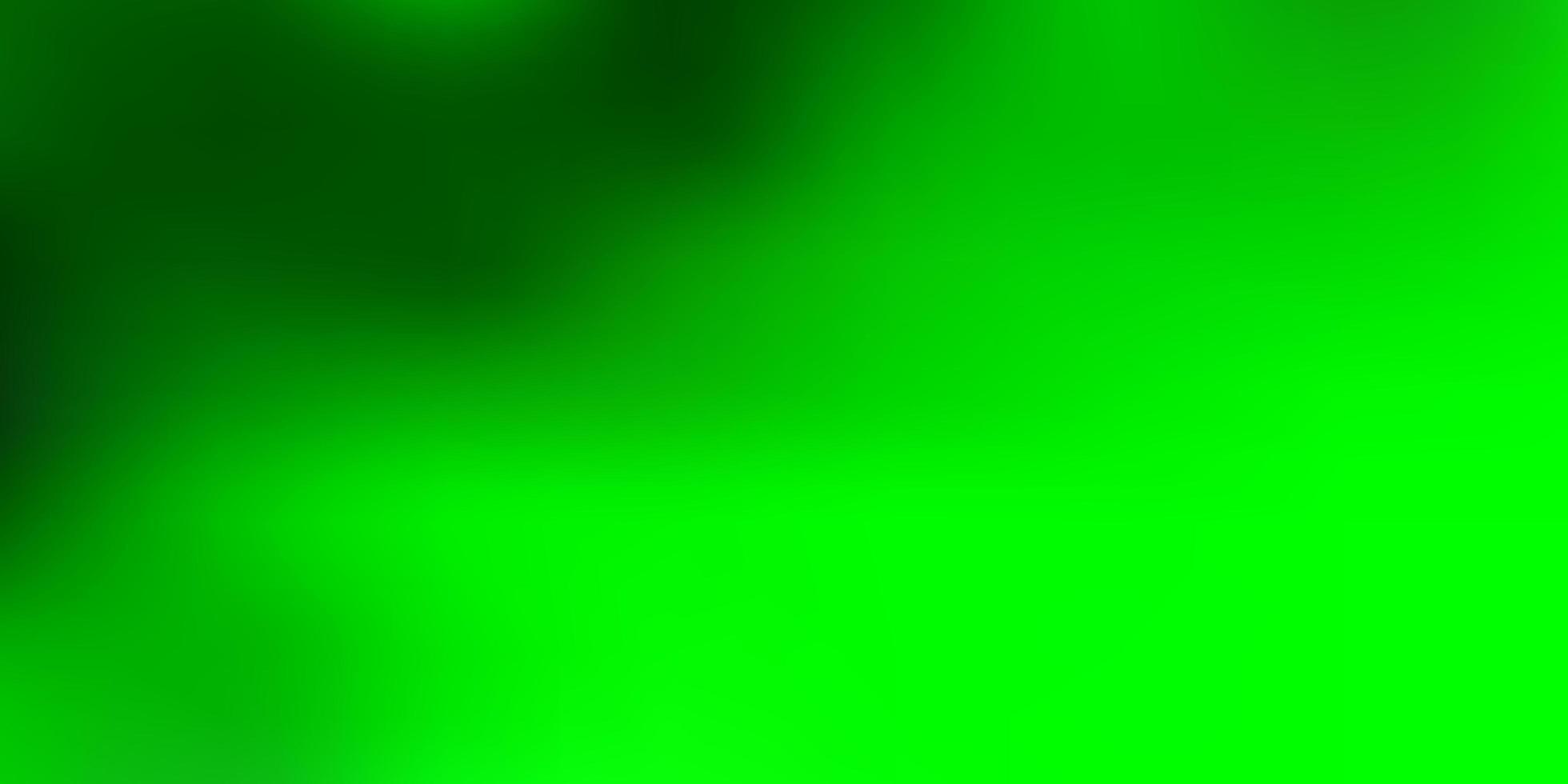 Light green vector abstract blur layout