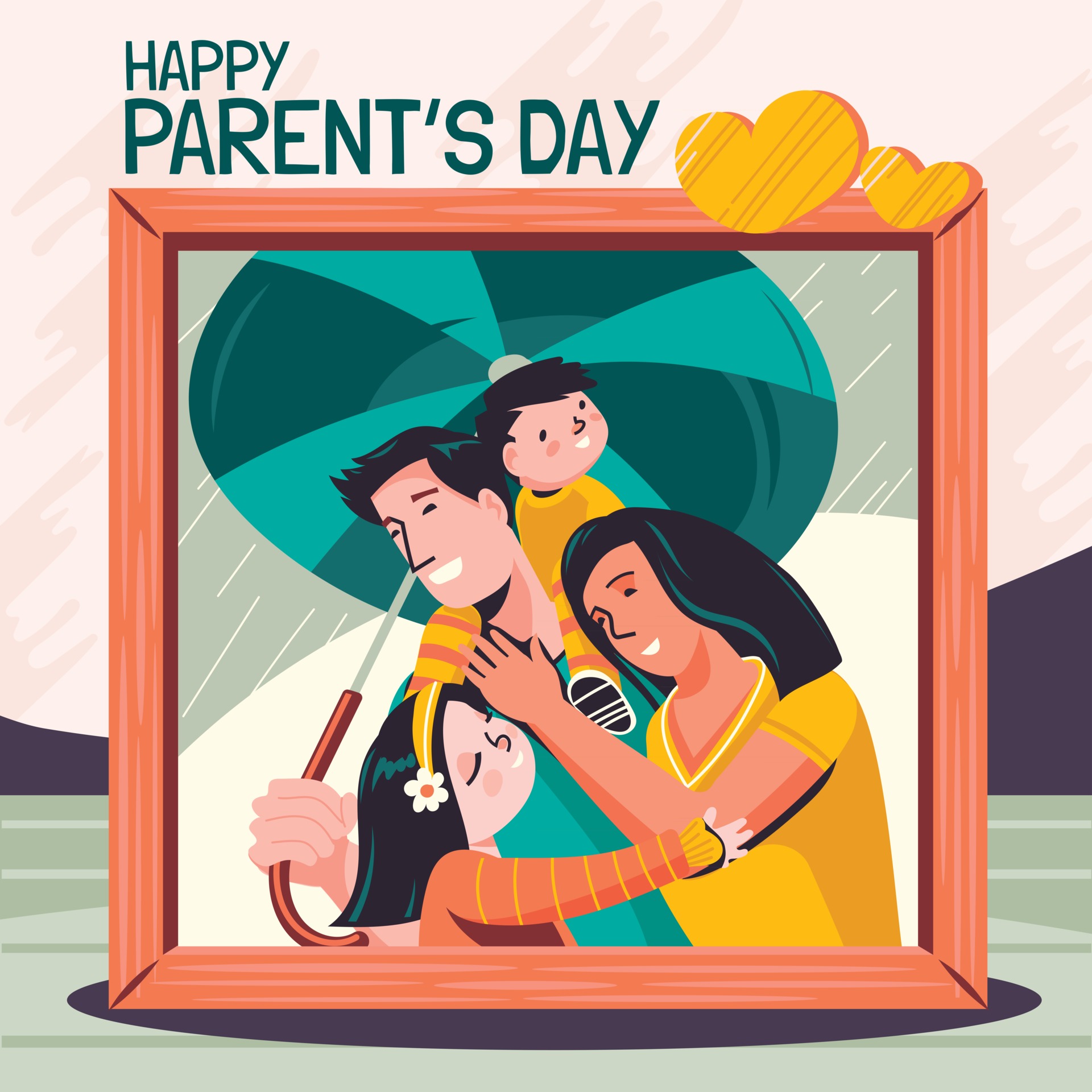 Picture for Happy Parents Day Concept 2540455 Vector Art at Vecteezy