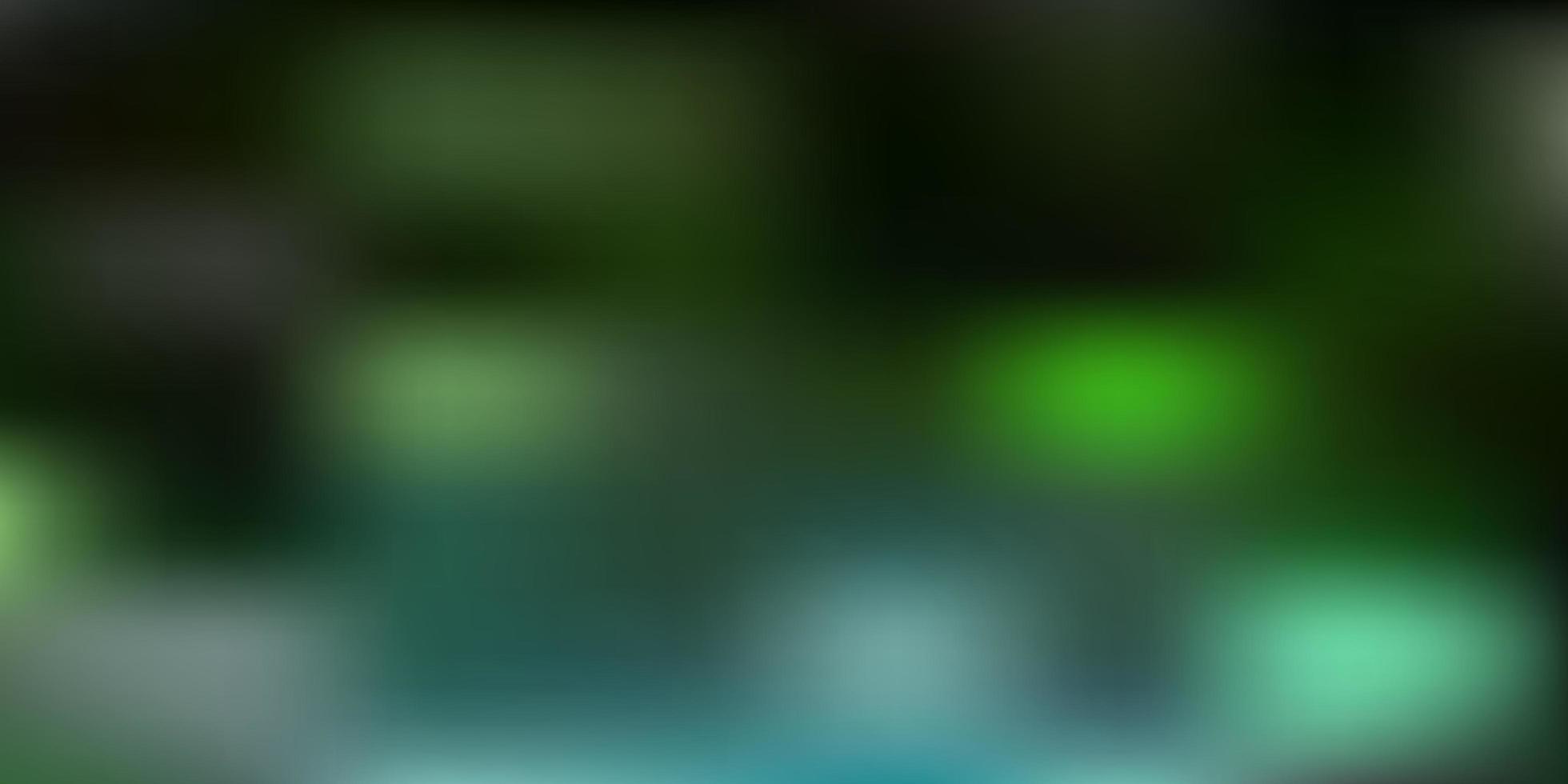 Light blue green vector blurred template