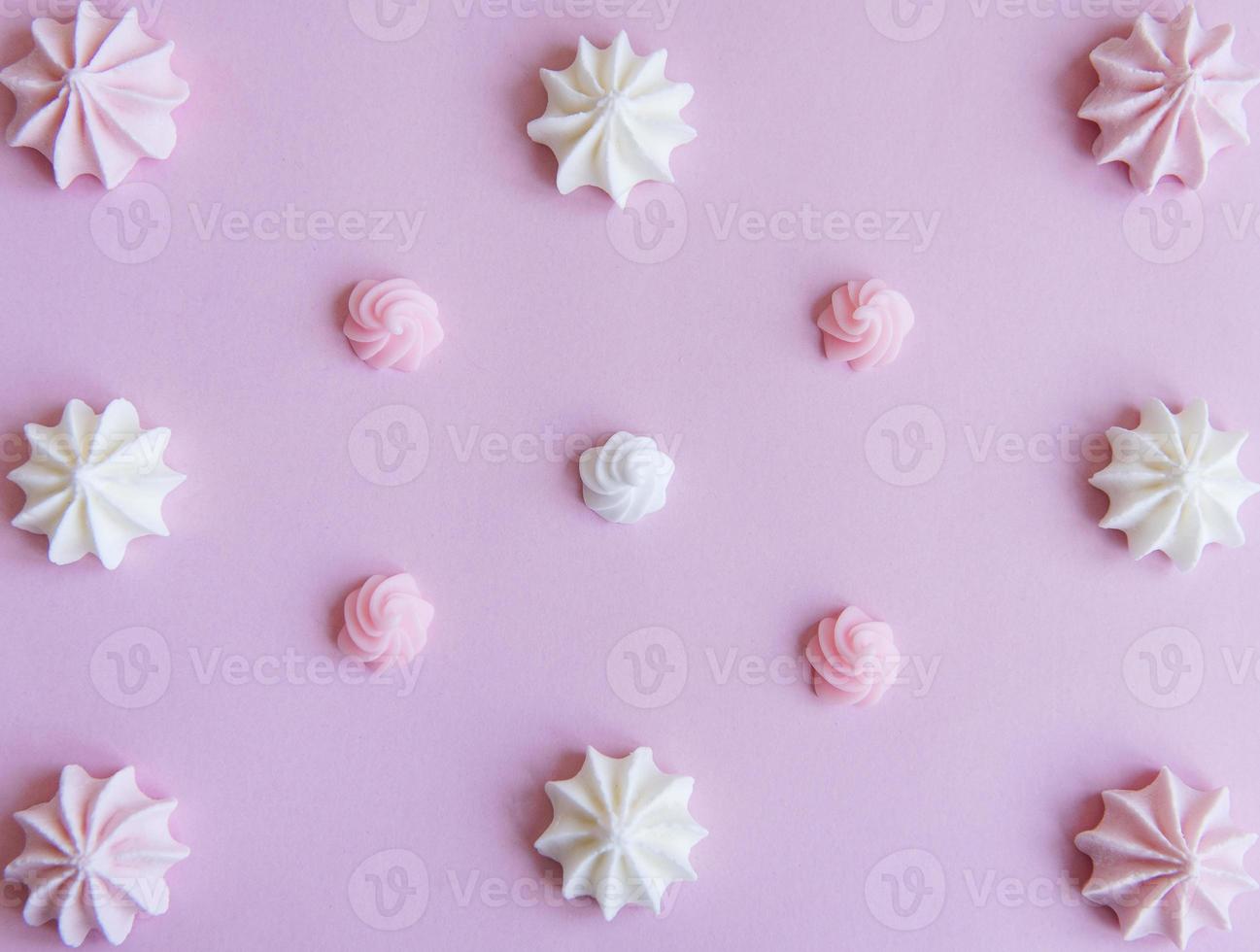 Merengue background Flat lay Top view 2540604 Stock Photo at Vecteezy