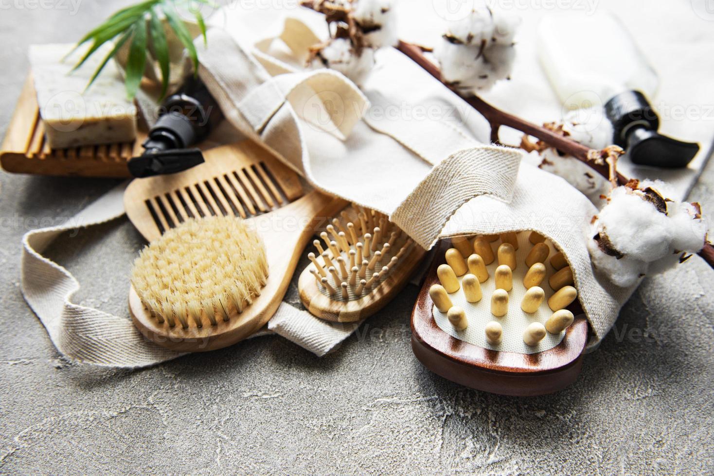 Zero waste natural cosmetics products photo