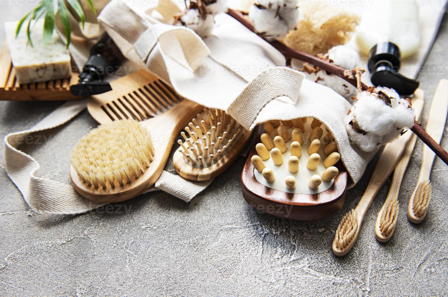 Zero waste natural cosmetics products photo