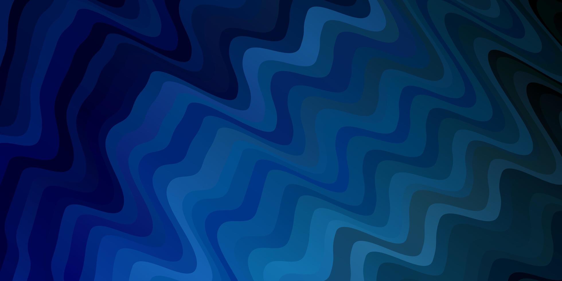 Fondo de vector azul claro con líneas torcidas Ilustración colorida en estilo abstracto con patrón de líneas dobladas para páginas de destino de sitios web