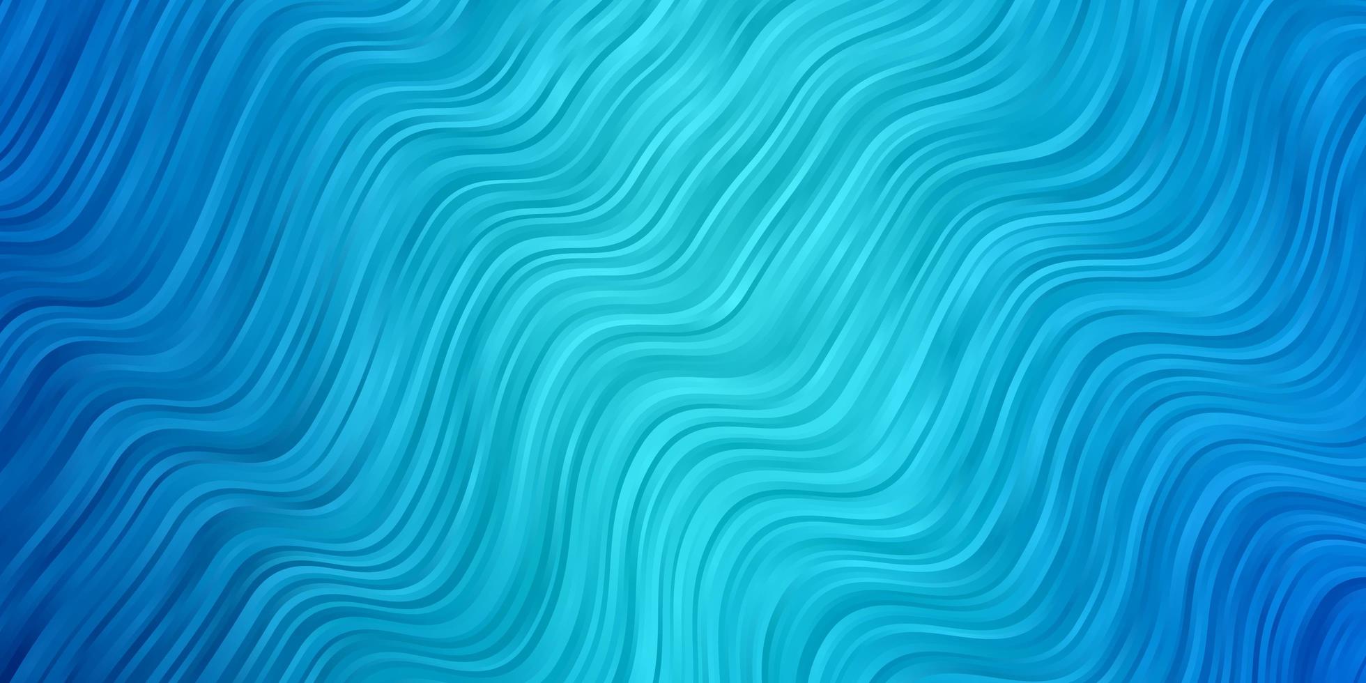 Light BLUE vector backdrop with circular arc Colorful illustration in circular style with lines Best design for your ad poster banner