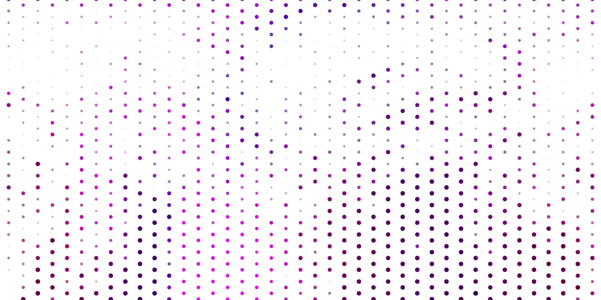 telón de fondo de vector rosa claro con puntos