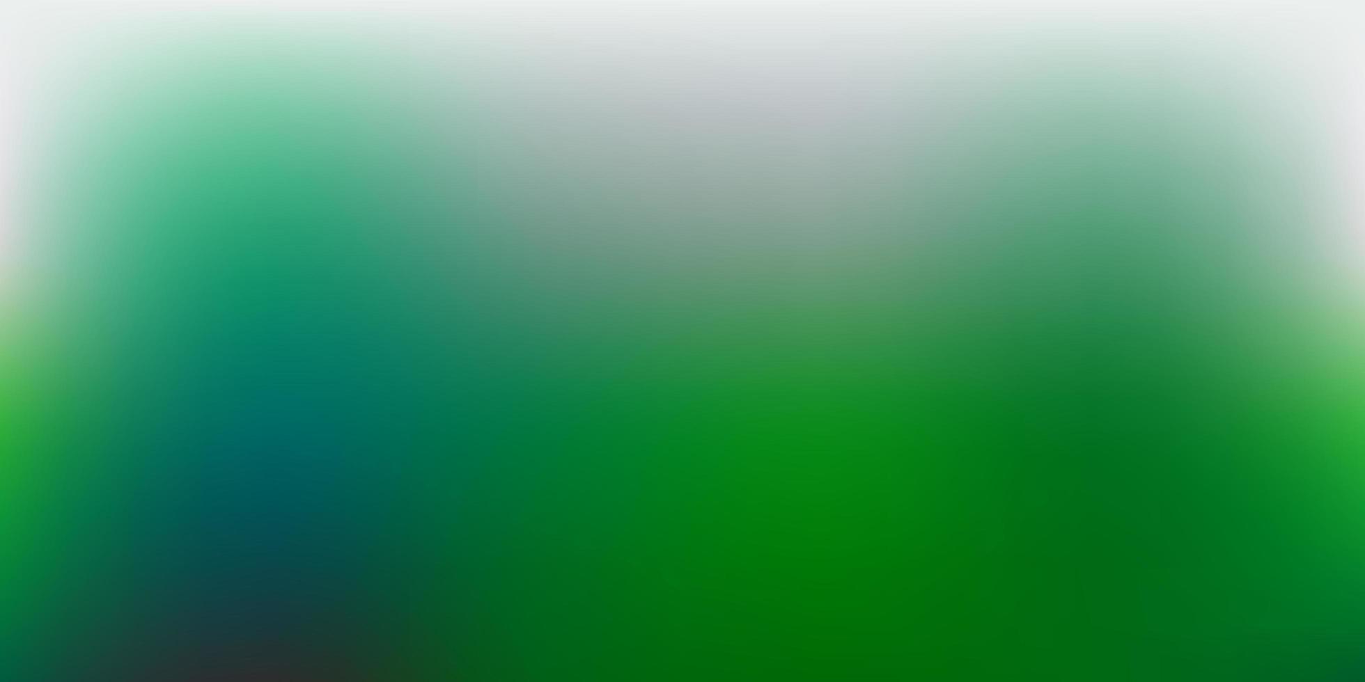 Dark Green vector abstract blur drawing