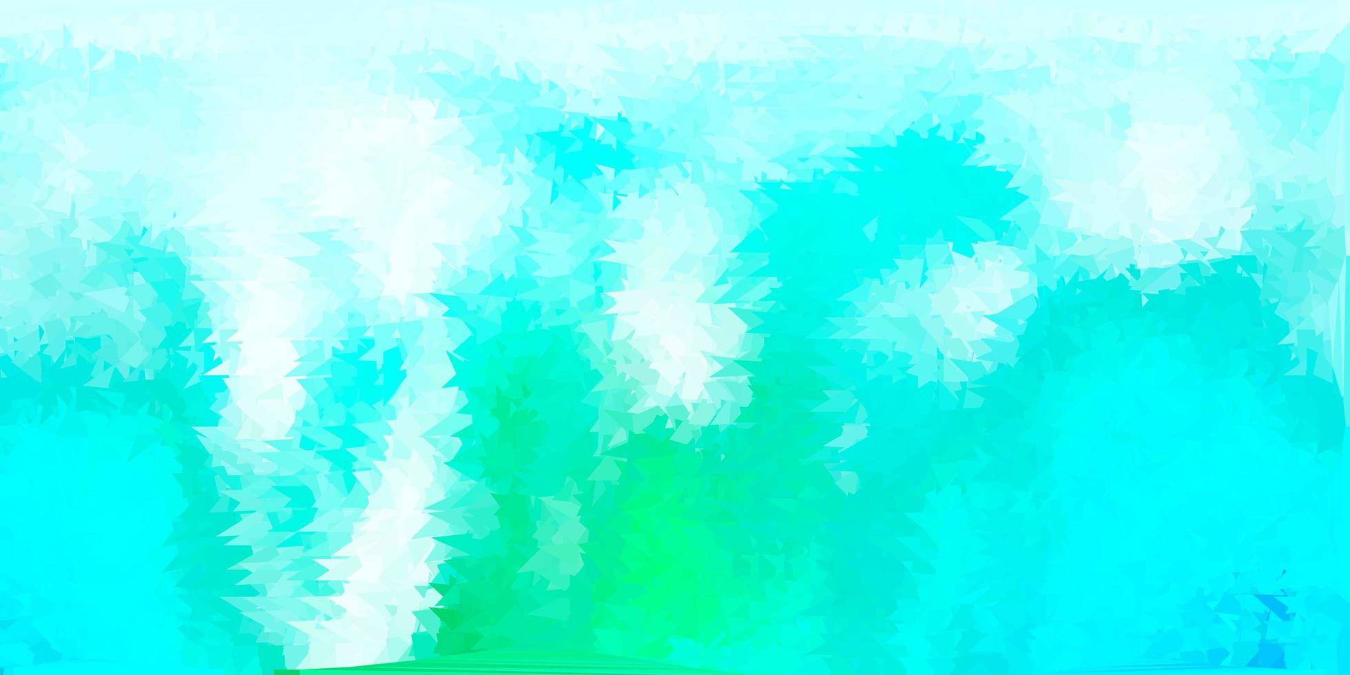 Light green vector polygonal background